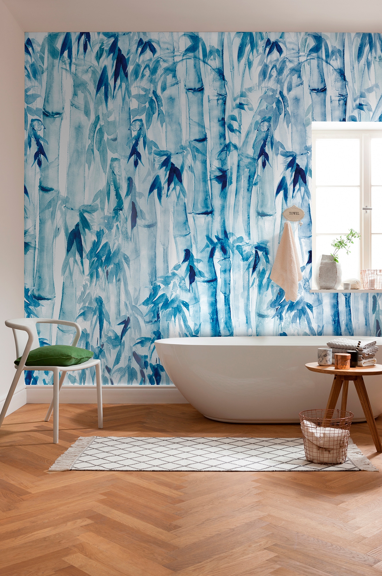 Komar Vliestapete »Digitaldruck Vlies - Bamboos - Grösse 300 x 280 cm«, bedruckt, Wohnzimmer, Schlafzimmer