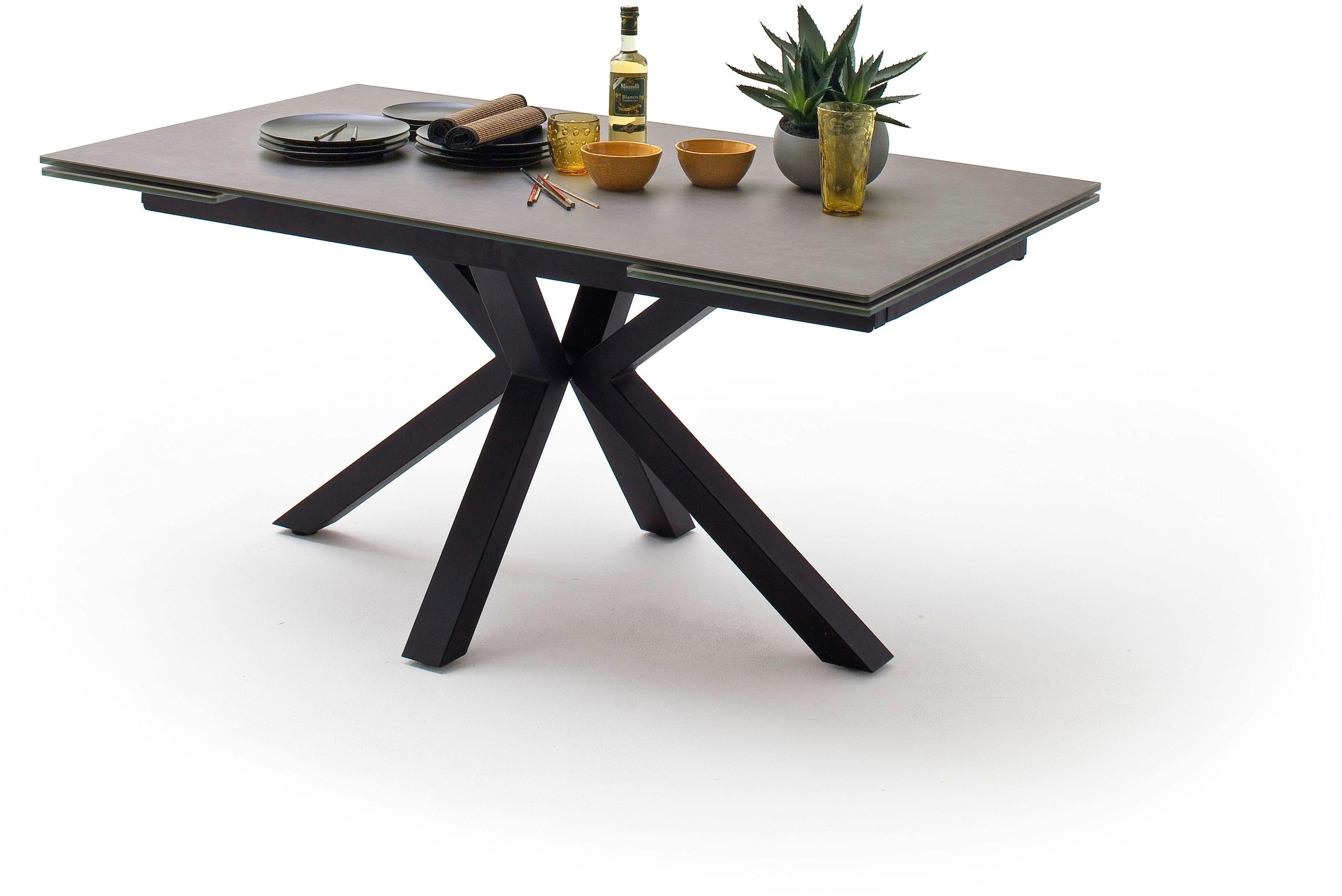 Image of MCA furniture Esstisch »Nagano«, Esstisch Glas-Keramik mit Stirnauszug bei Ackermann Versand Schweiz