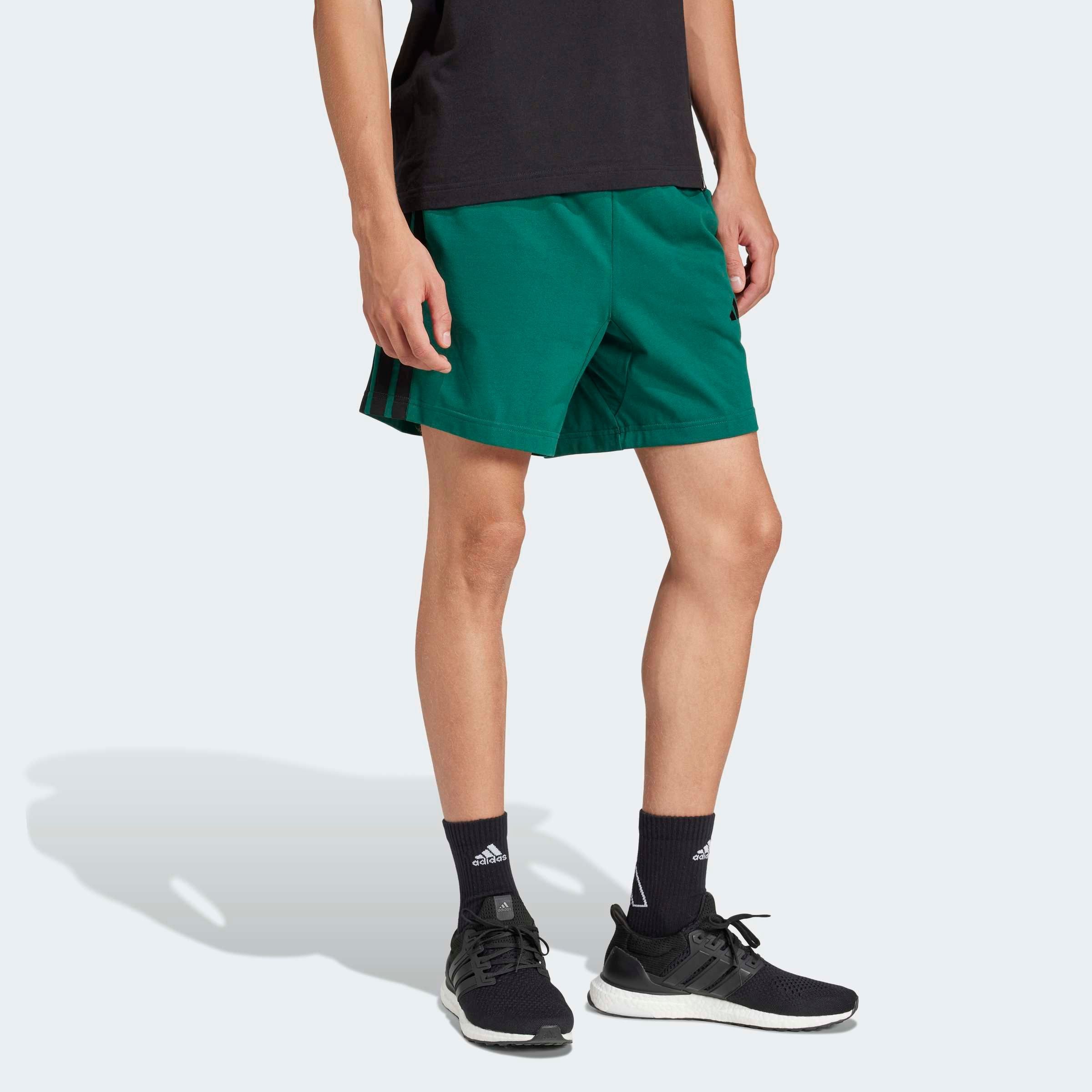 Image of adidas Sportswear Shorts "ESSENTIALS 3-STREIFEN SINGLE JERSEY 7-INCH" klassischer Schnitt, für Laufen und Alltag, mit Kordelverschluss