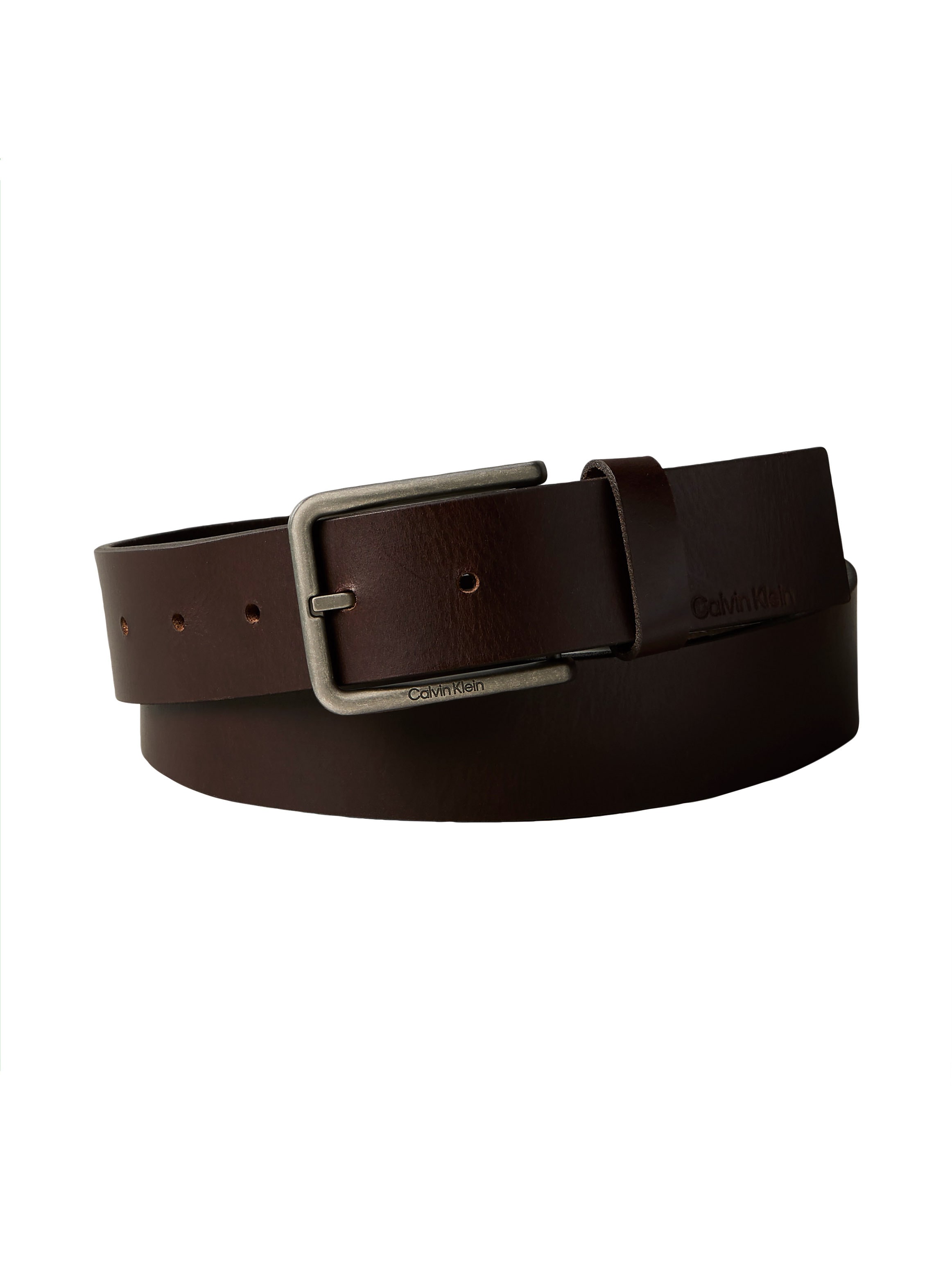 Image of Calvin Klein Ledergürtel "WARMTH BUCKLE" Grössenverstellbar