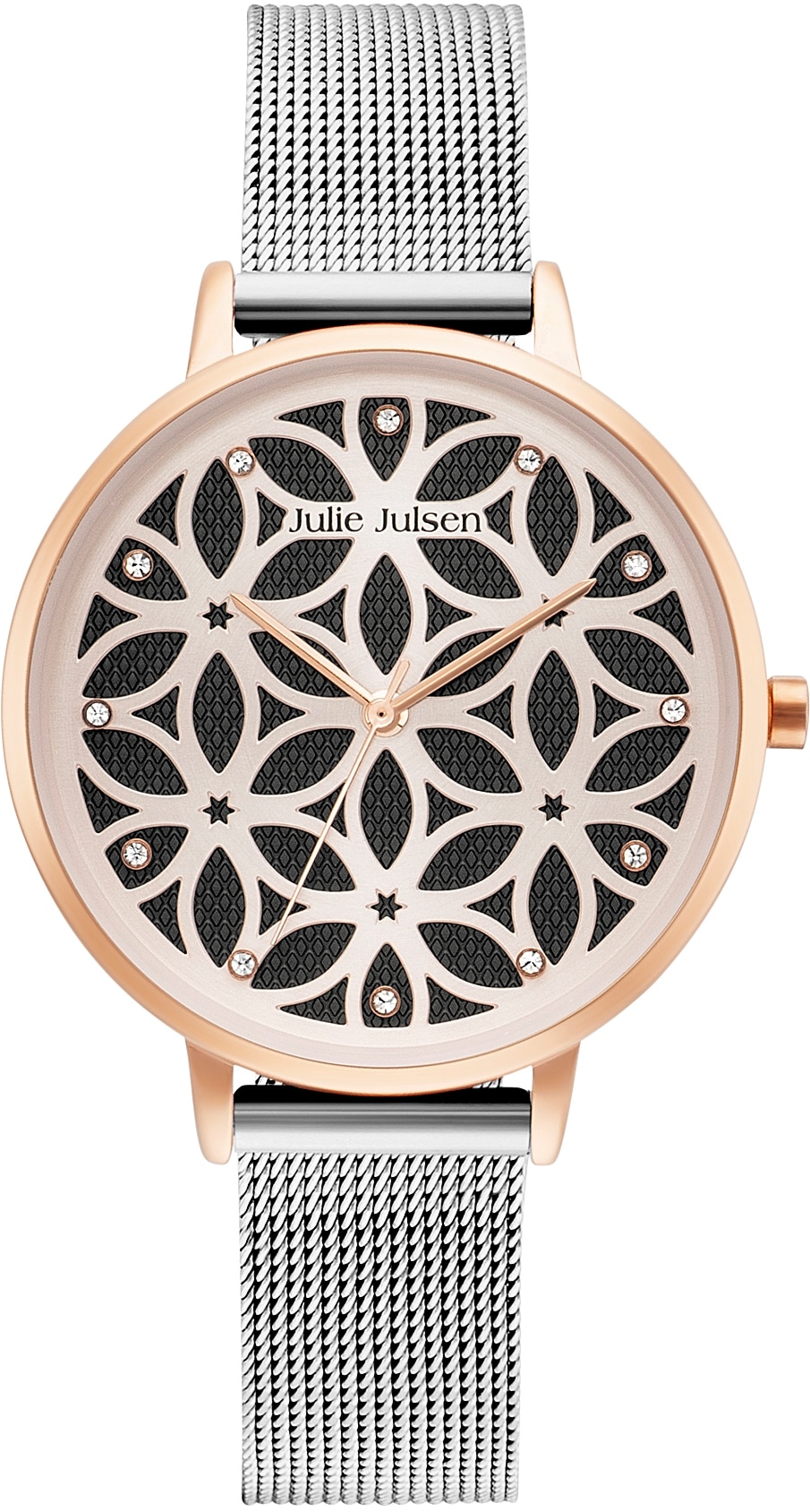 Image of Julie Julsen Quarzuhr »Flower of Life Rosé Silver, JJW1235RGSME« bei Ackermann Versand Schweiz