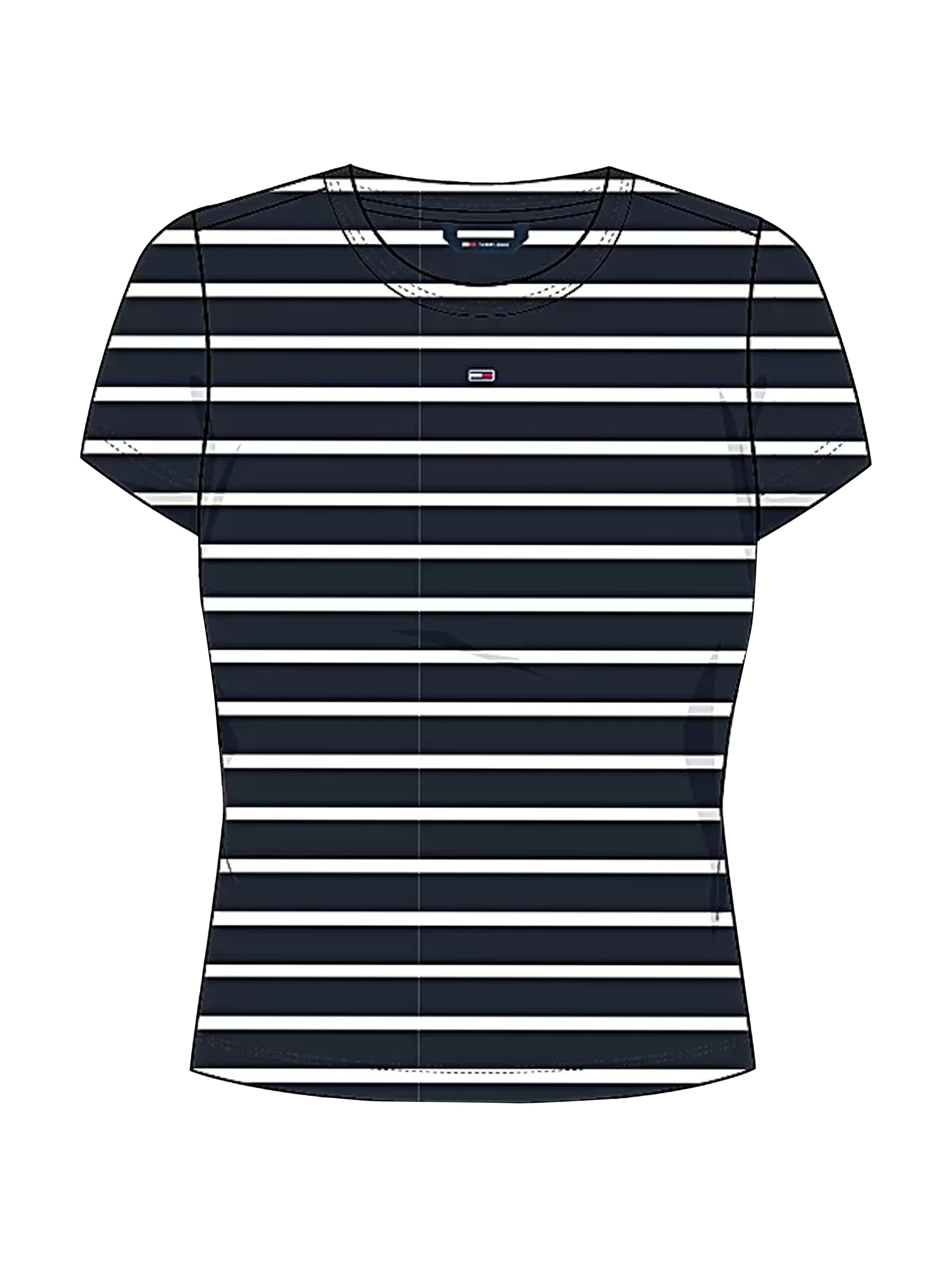 Tommy Jeans Curve T-shirt »Slim Essential« grandes tailles