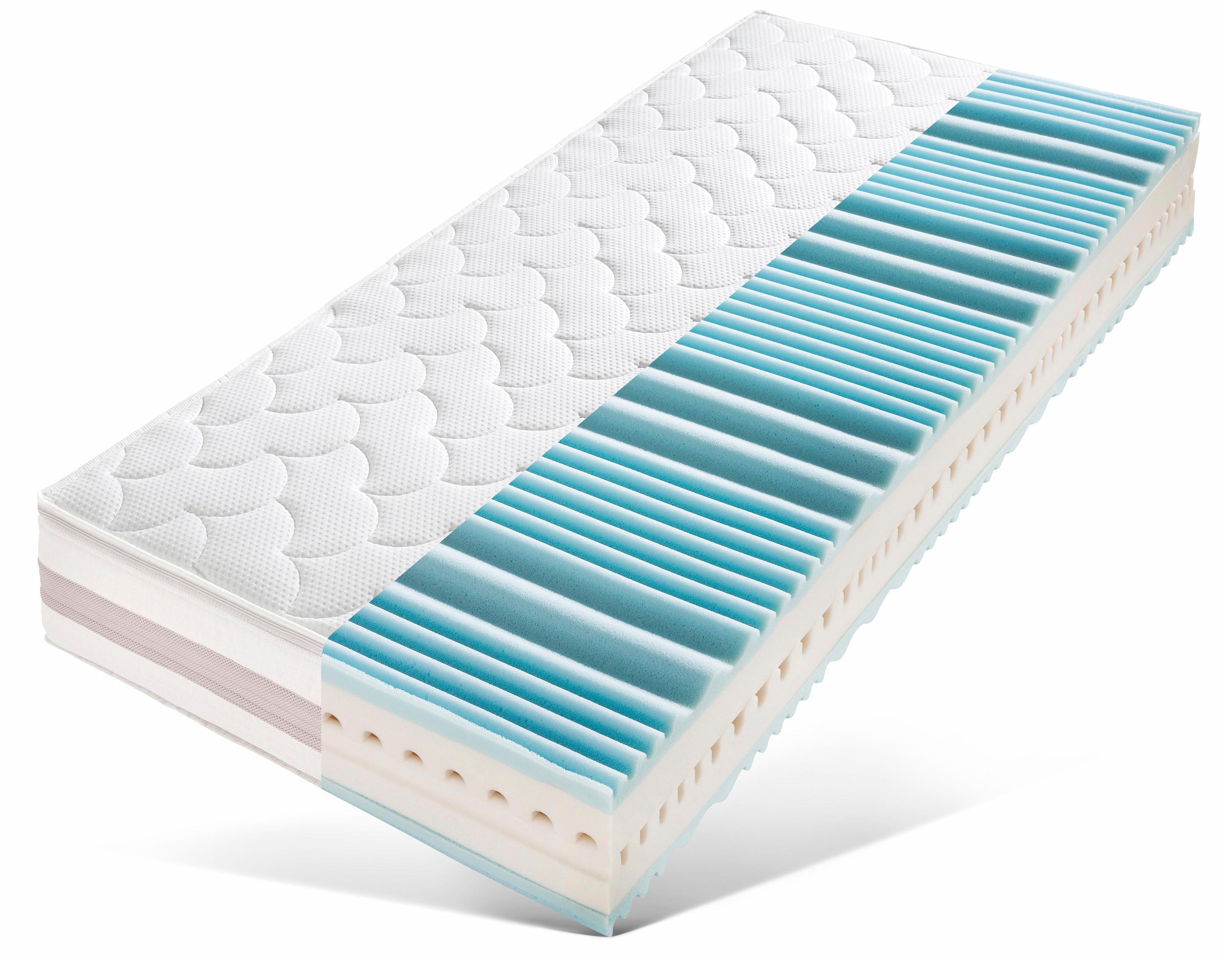 Image of Hn8 Schlafsysteme Gelschaummatratze "Dynamic Gel CS" 26 cm hoch Raumgewicht: 28 kg/m³ 1 Stk. tlg. optimale Körperunterstützung dank Gelschaum & ideale Luftzirkulation