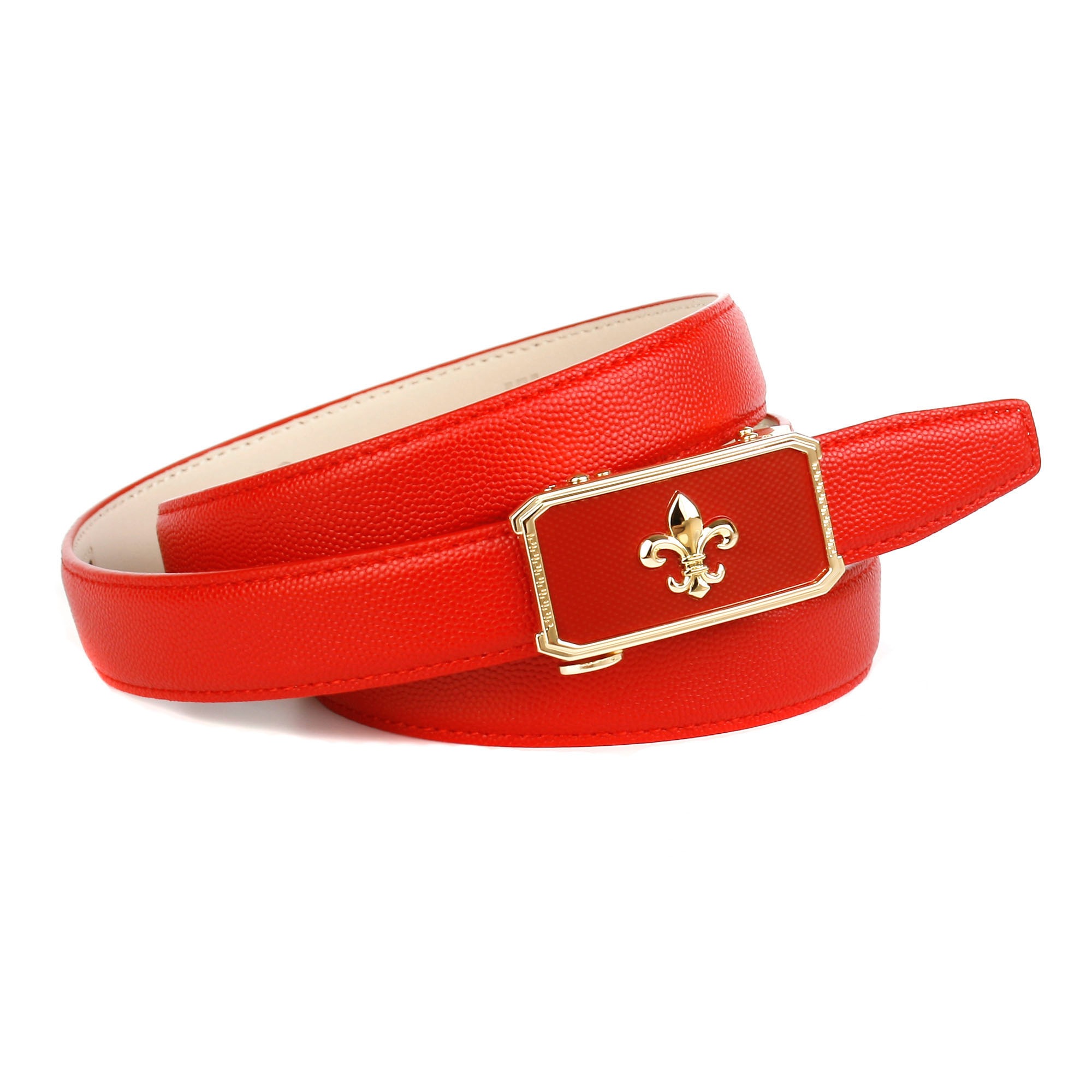 Image of Anthoni Crown Ledergürtel, Eleganter Klassiker mit französischen Lilien bei Ackermann Versand Schweiz