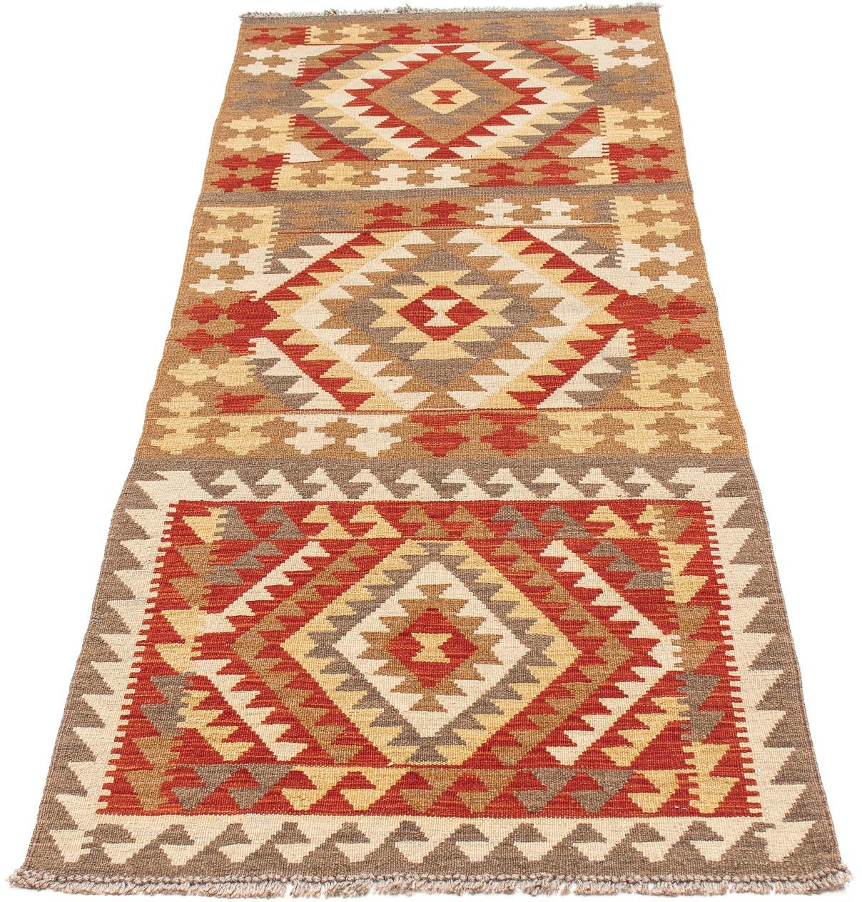 Image of morgenland Läufer »Kelim Maimene Durchgemustert 204 x 65 cm«, rechteckig, 0,5 mm Höhe, Wendeteppich bei Ackermann Versand Schweiz