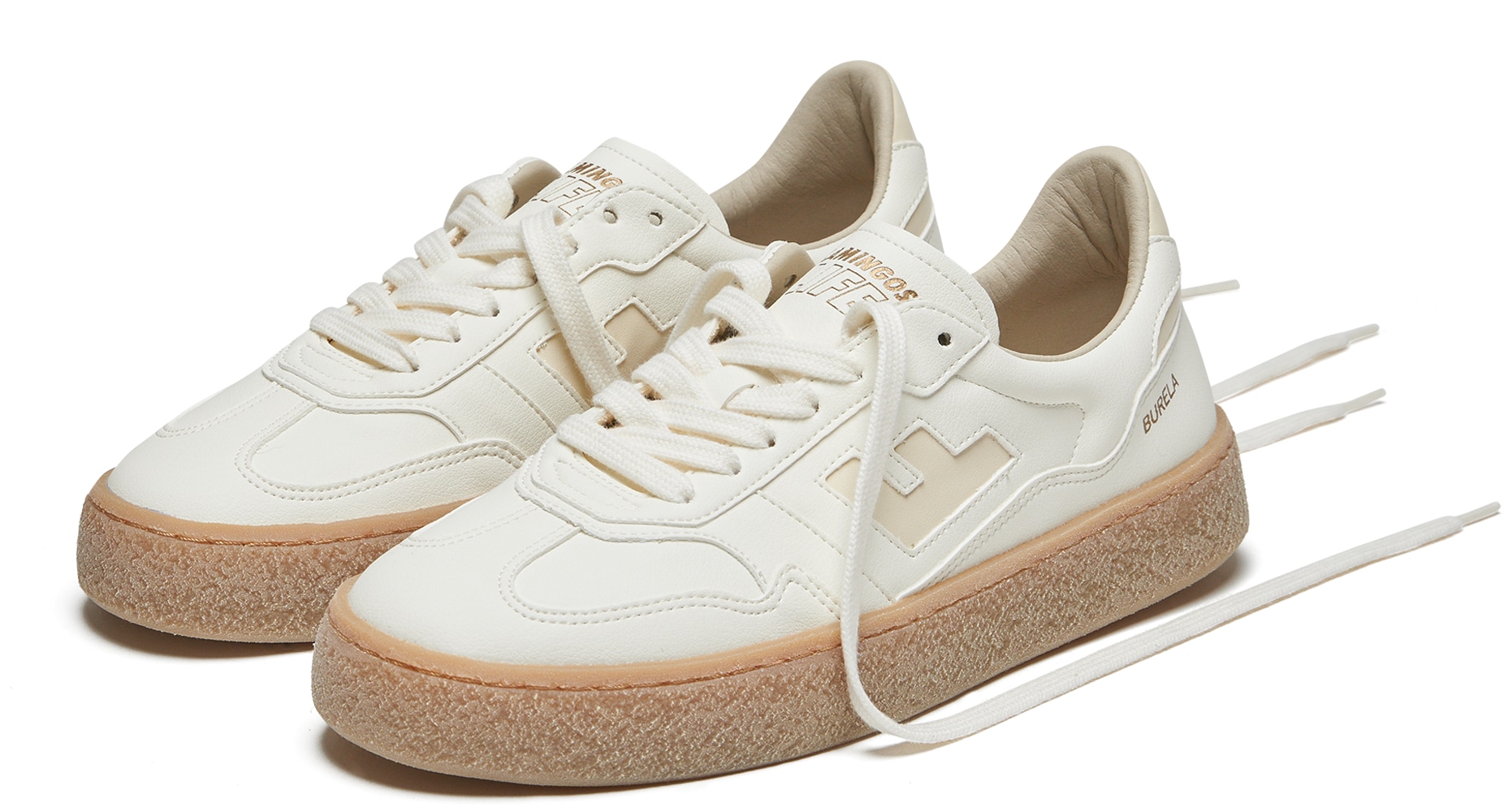 Image of Flamingos Life Sneaker "BURELA BOLD" veganer Sneaker, Obermaterial aus 70% Maisresten