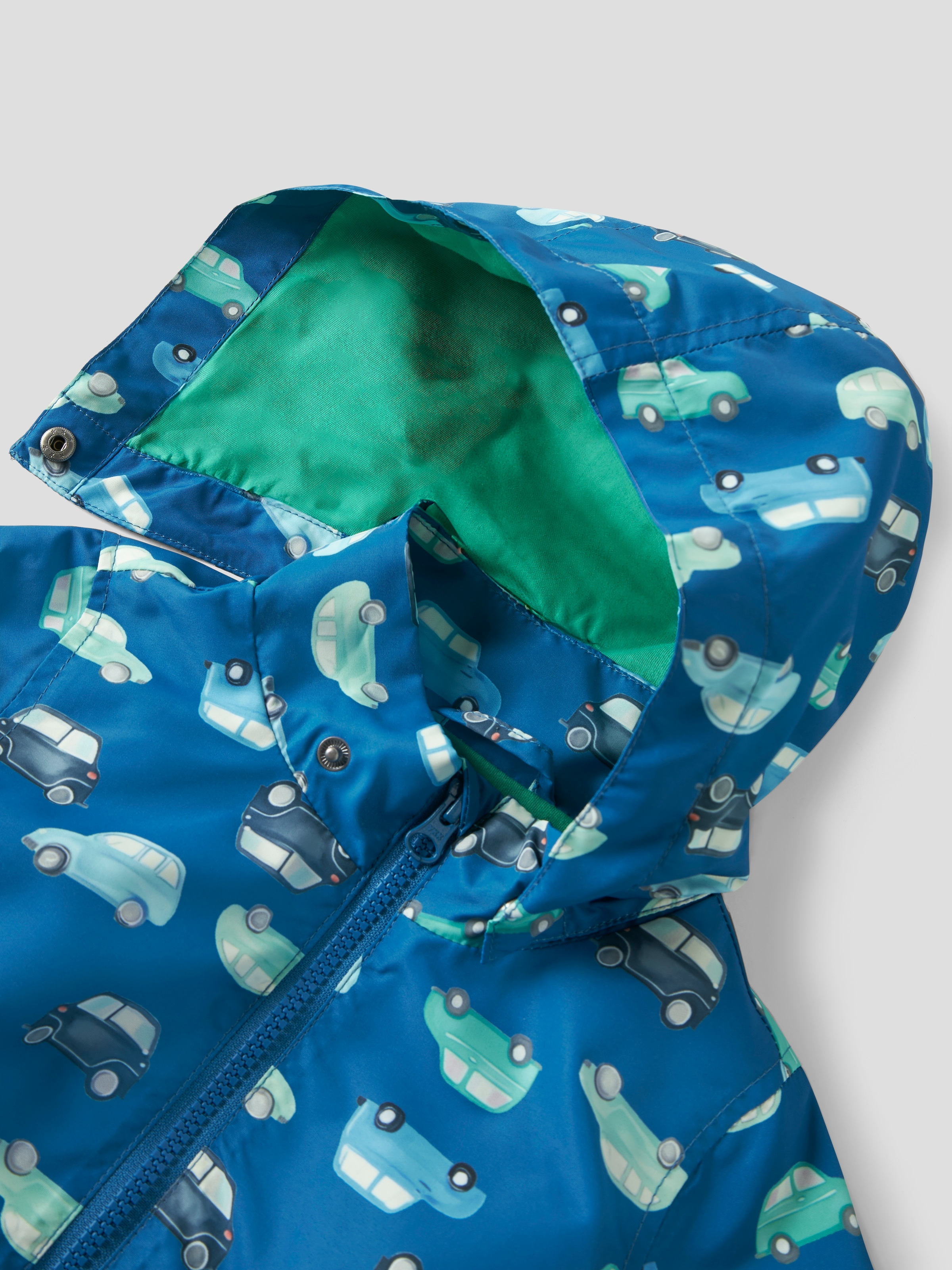 Name It Veste d'extérieur »NMMMAX JACKET LI AOP NOOS« mit Kapuze reflektierende Details, wasserabweisend