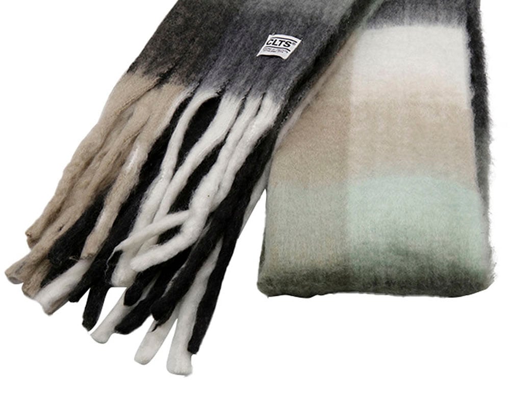 chillouts XXL-Schal »Gero Scarf«, mit dicken Fransen