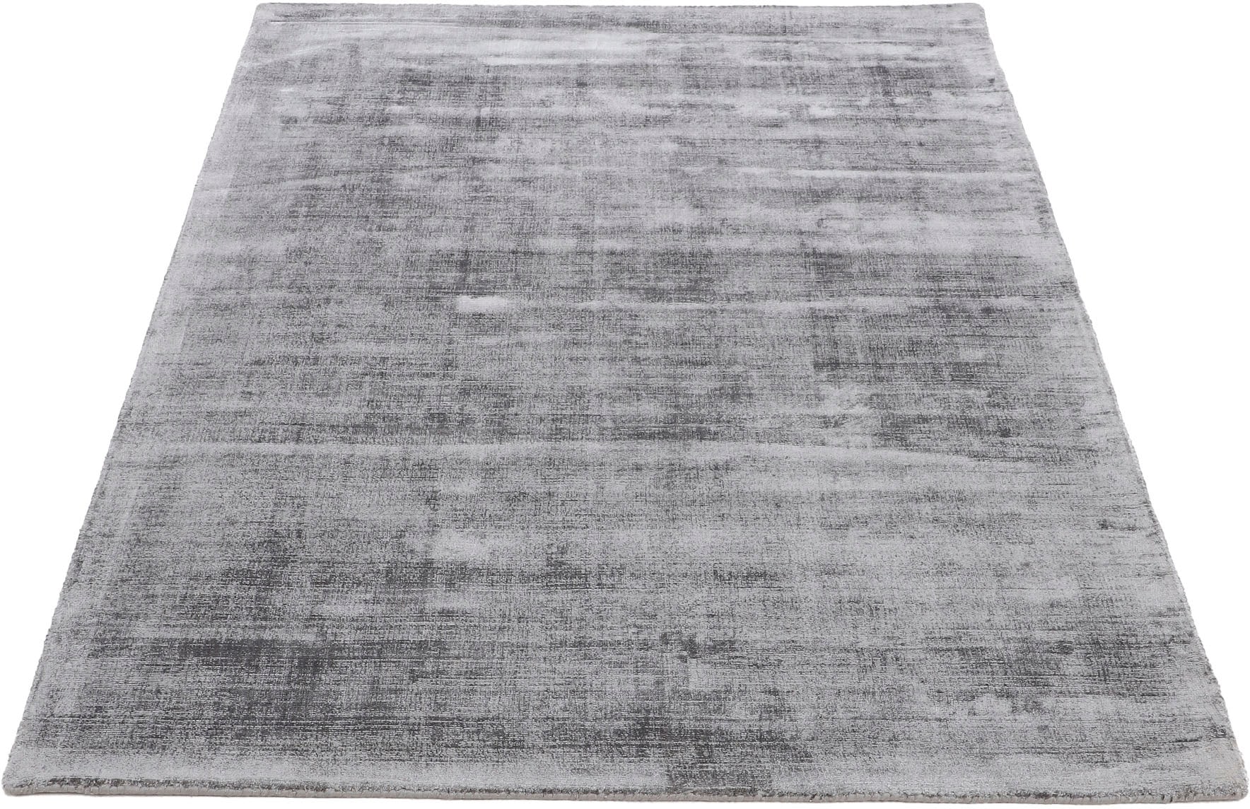 carpetfine Teppich »Ava Viskoseteppich«, rechteckig, 13 mm Höhe, Seidenoptik, leichter Glanz, auch als Läufer erhältlich