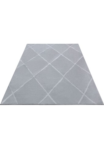 Home affaire Frisé-Teppich »Dalio«, rechteckig, 13 mm Höhe, Kurzflor, Geometrisches... kaufen