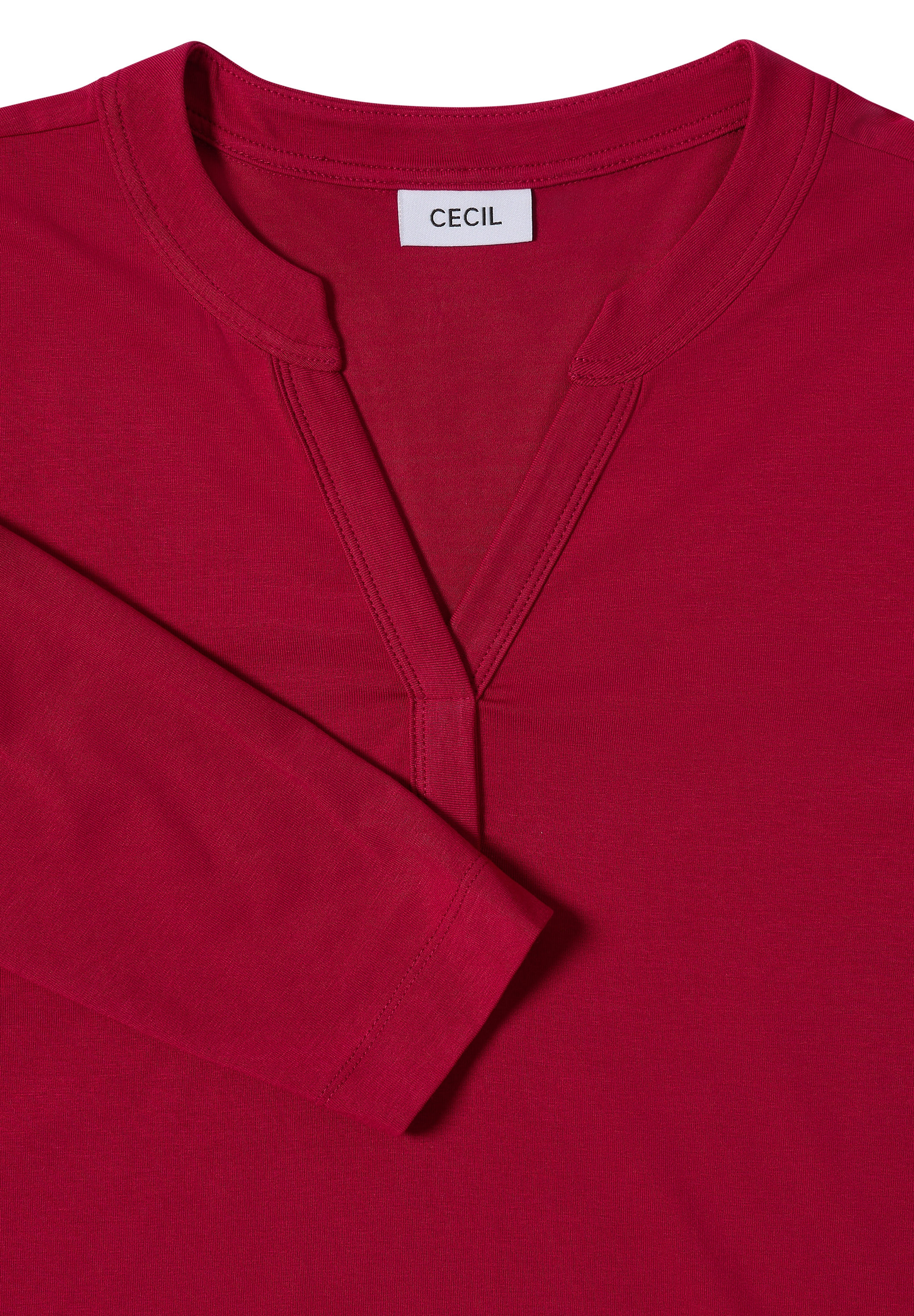 Cecil T-shirt à manches longues im Tunika-Look