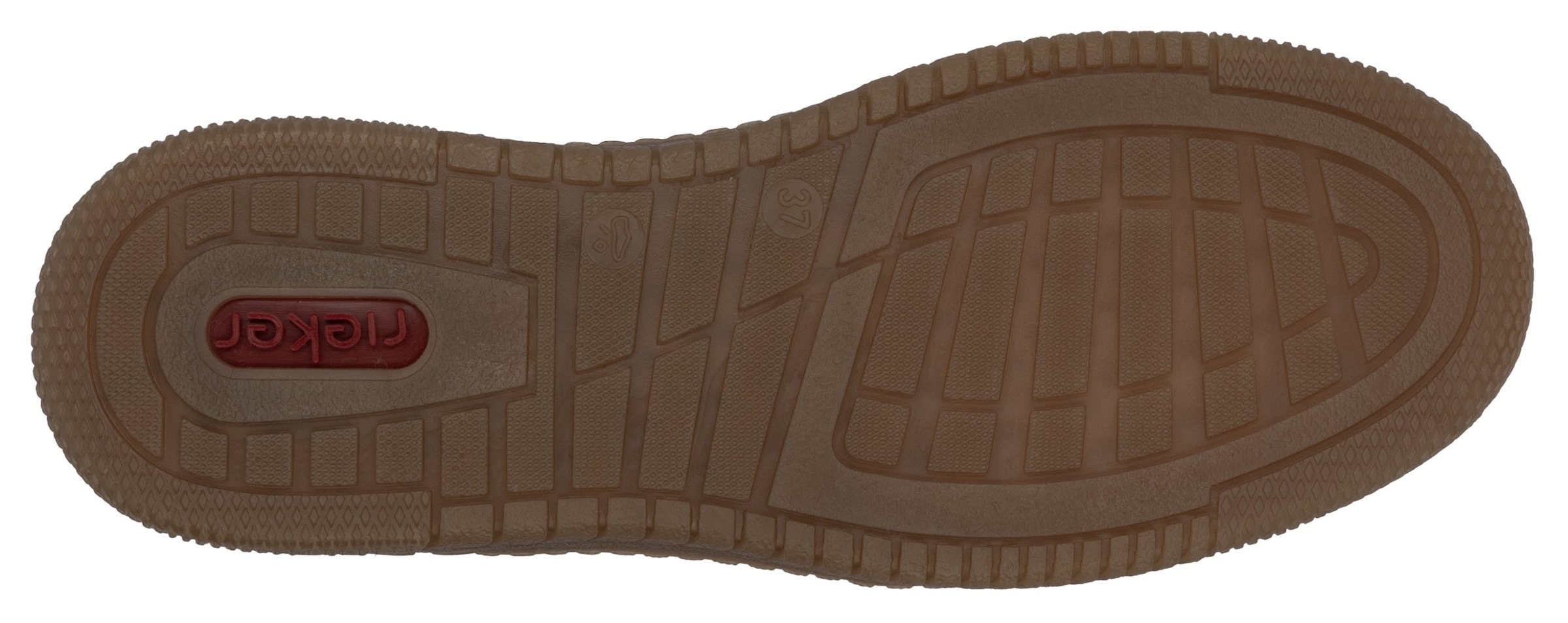 RIEKER Sport Baskets à plateforme  , Freizeitschuh, Halbschuh, Schnürschuh in veganer Verarbeitung