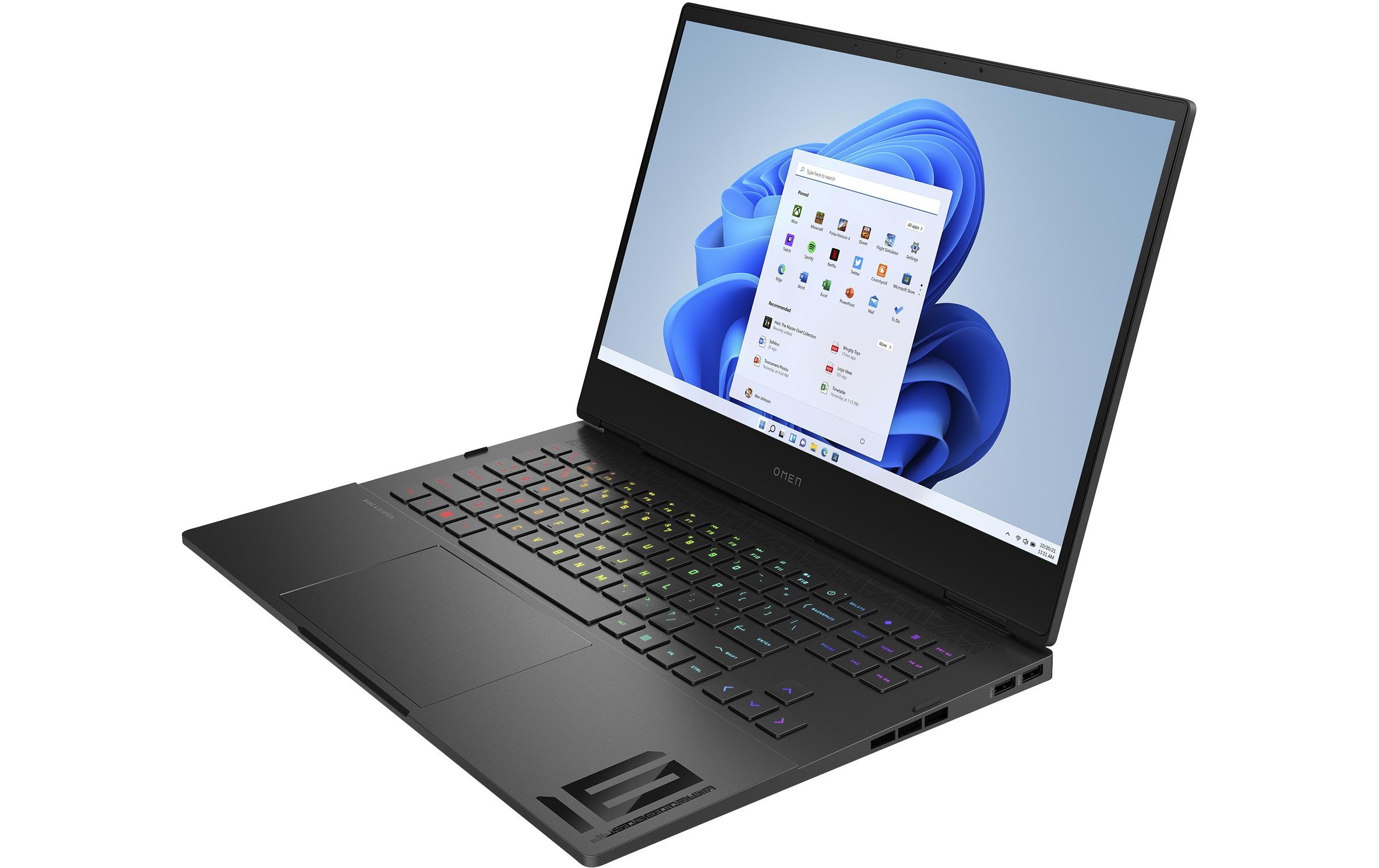 HP Gaming-Notebook »HP OMEN 16-K0500NZ, 16.1, Black«, / 16,1 Zoll, Intel