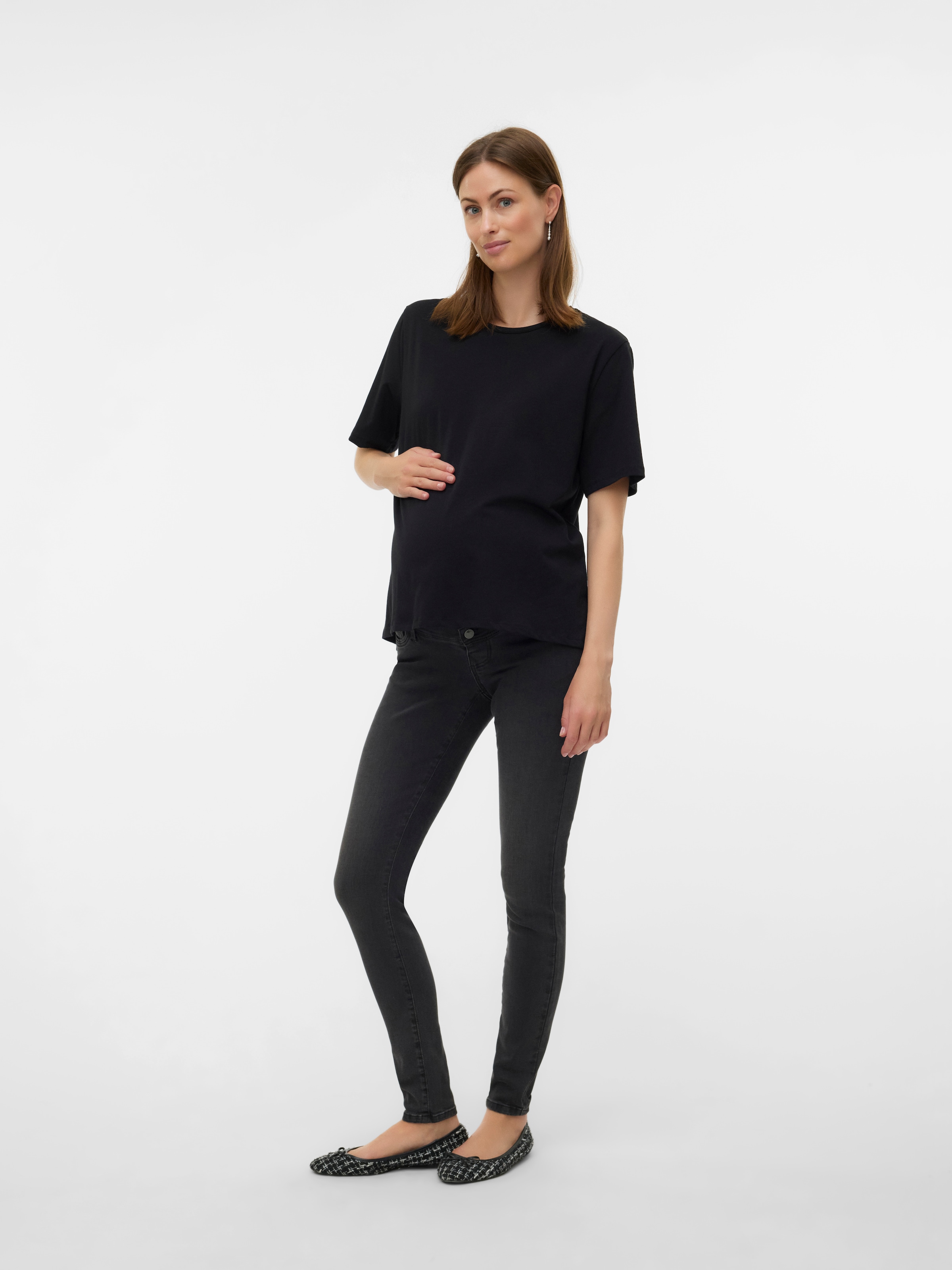 Mamalicious Jeans de grossesse »MLMILA  SLIM DG JEANS NOOS«