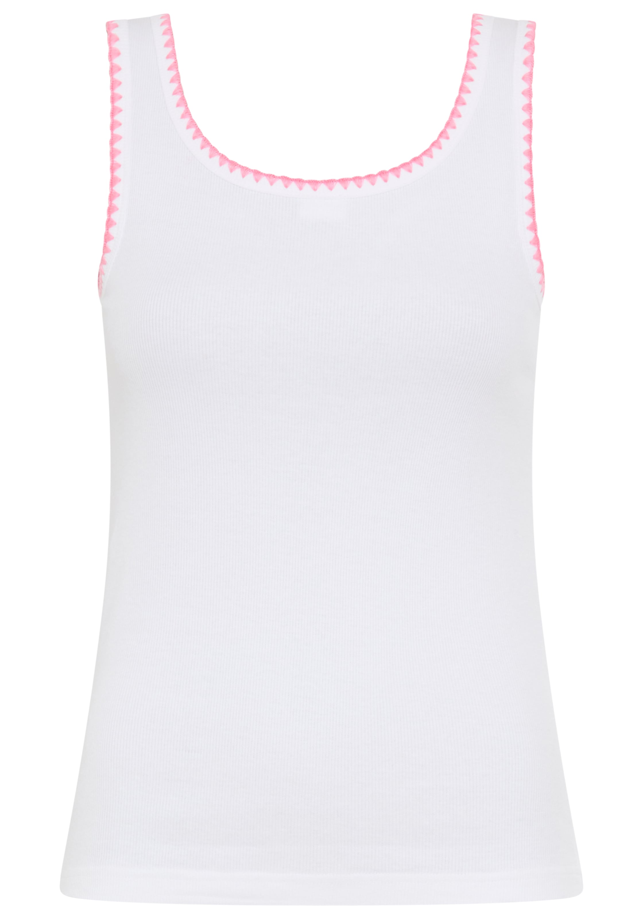 KangaROOS Top à bretelles hüftlang, figurbetonte Passform, aus Baumwolle und Elasthan