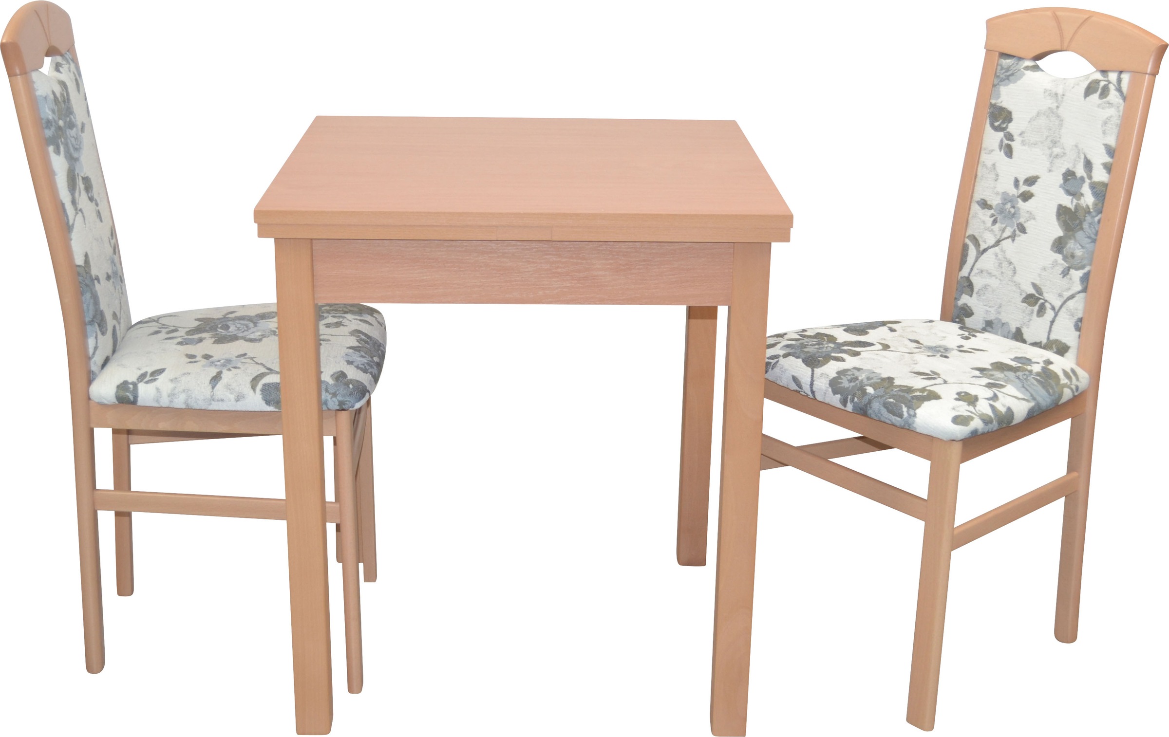 HOFMANN LIVING AND MORE Essgruppe »Berta« Spar-Set, 1 Tisch, 2 Stühle, 3 Stk. tlg.