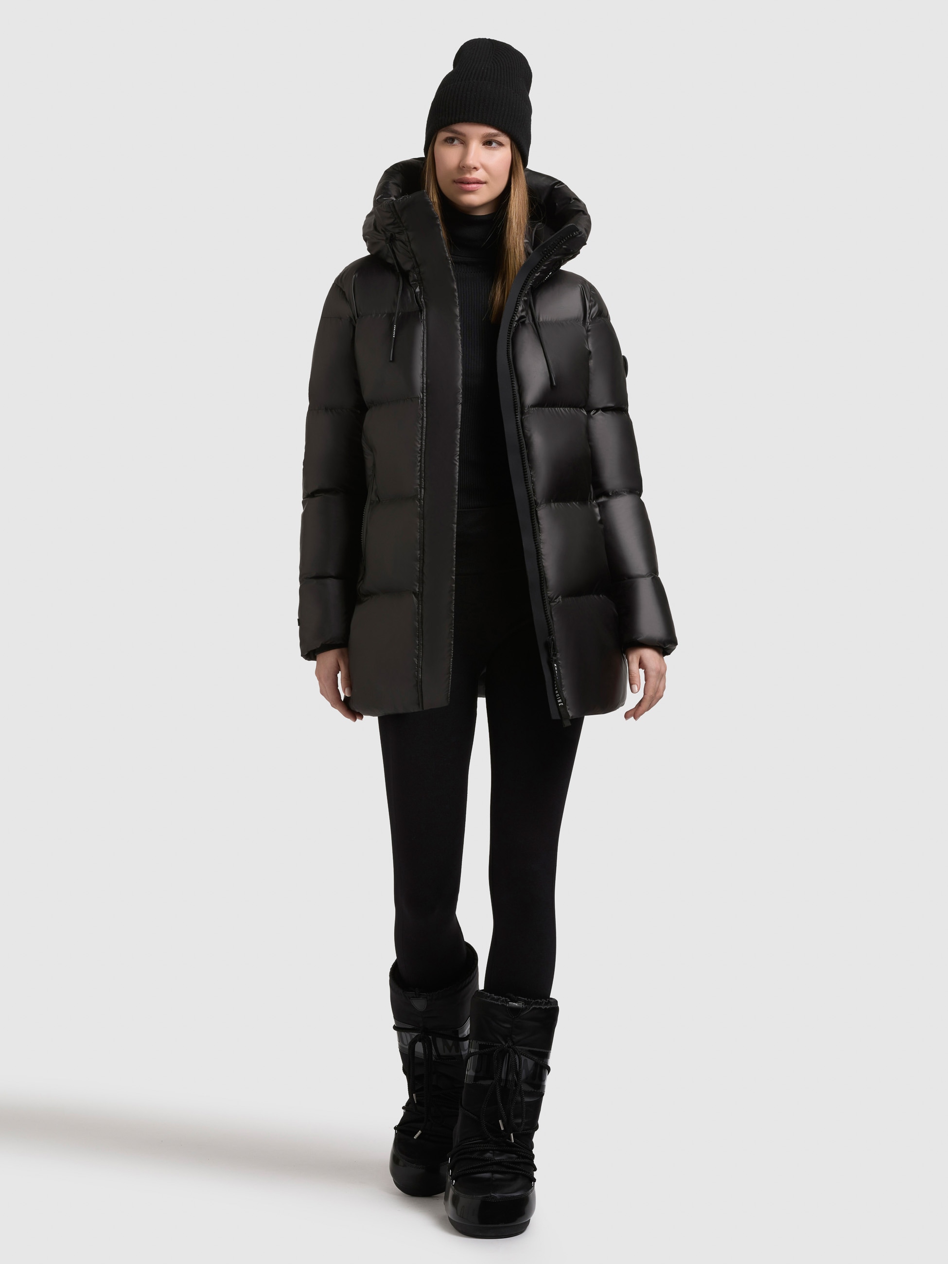 khujo Steppjacke »DROWN SHINY« mit Kapuze