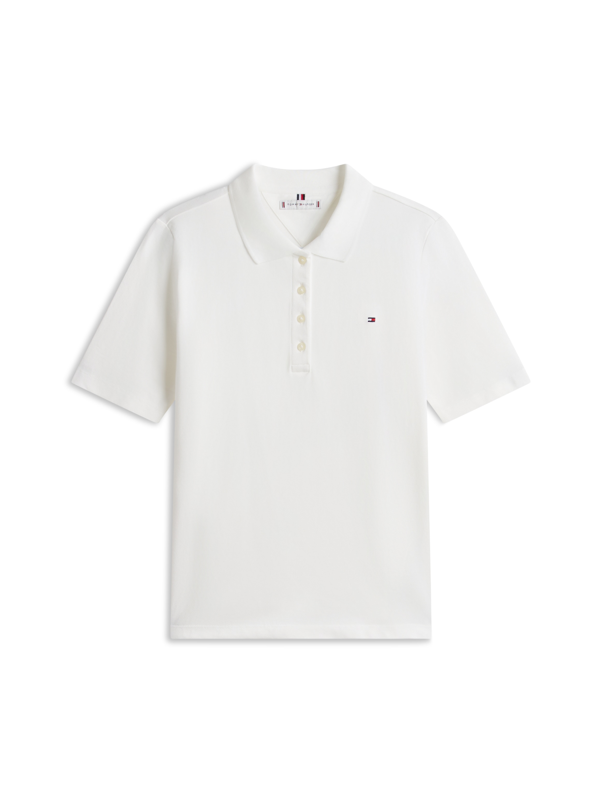 Tommy Hilfiger Poloshirt »1985 REG PIQUE POLO« mit Logo-Stickerei, Seitenschlitze, Regular Fit