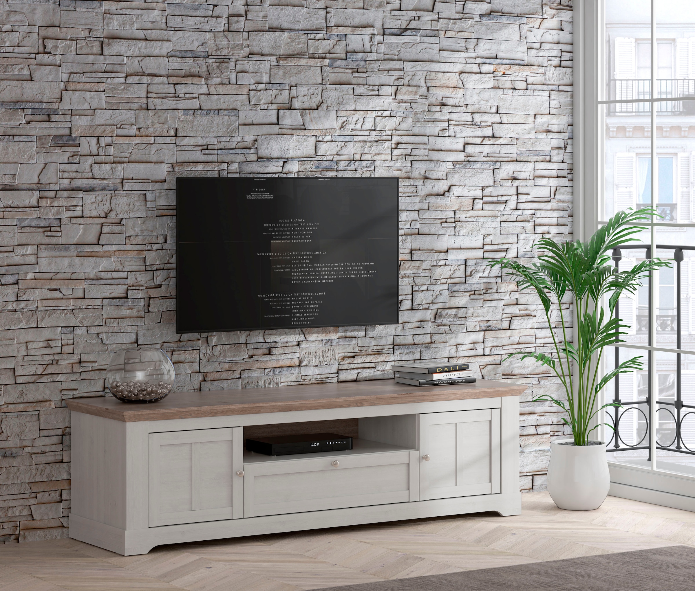 Image of FORTE Lowboard "Iloppa" TV-Board, TV-Schrank, Breite ca. 204 cm