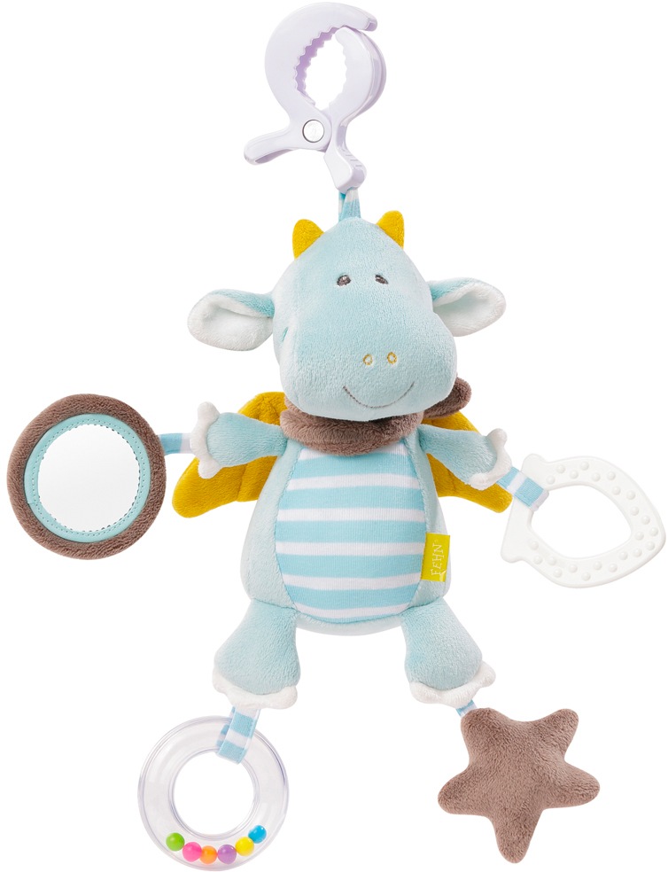 Image of Fehn Greifspielzeug »Little Castle Activity-Drache mit Klemme«, mit Klemme bei Ackermann Versand Schweiz