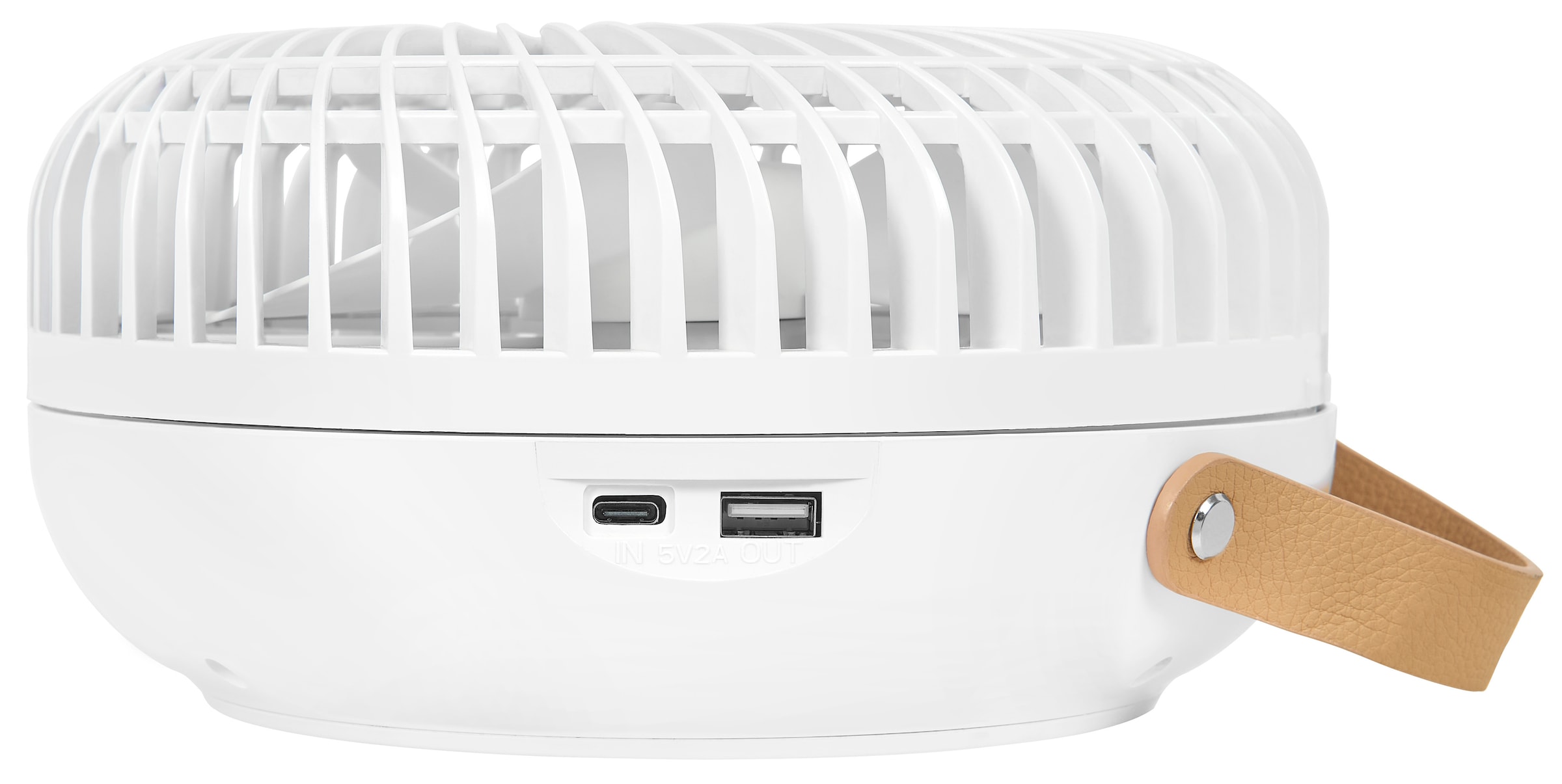 Gutfels Tischventilator »»VENTI 3030 R«« 17 cm Durchmesser klappbar mit 4 Stufen, 20 Std. Akkulaufzeit, mit Powerback Funktion