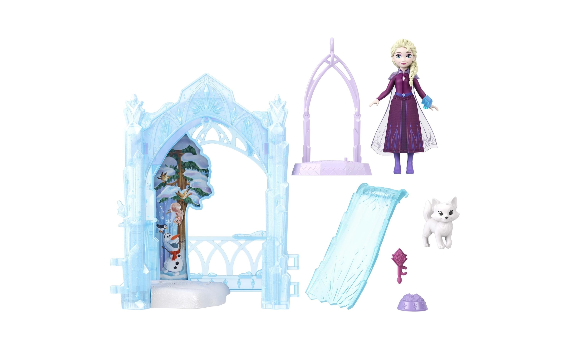 Disney Frozen Puppenhaus »Disney Die Eiskönigin Kleine Puppen Elsa's Icy Hideaway Spielset«