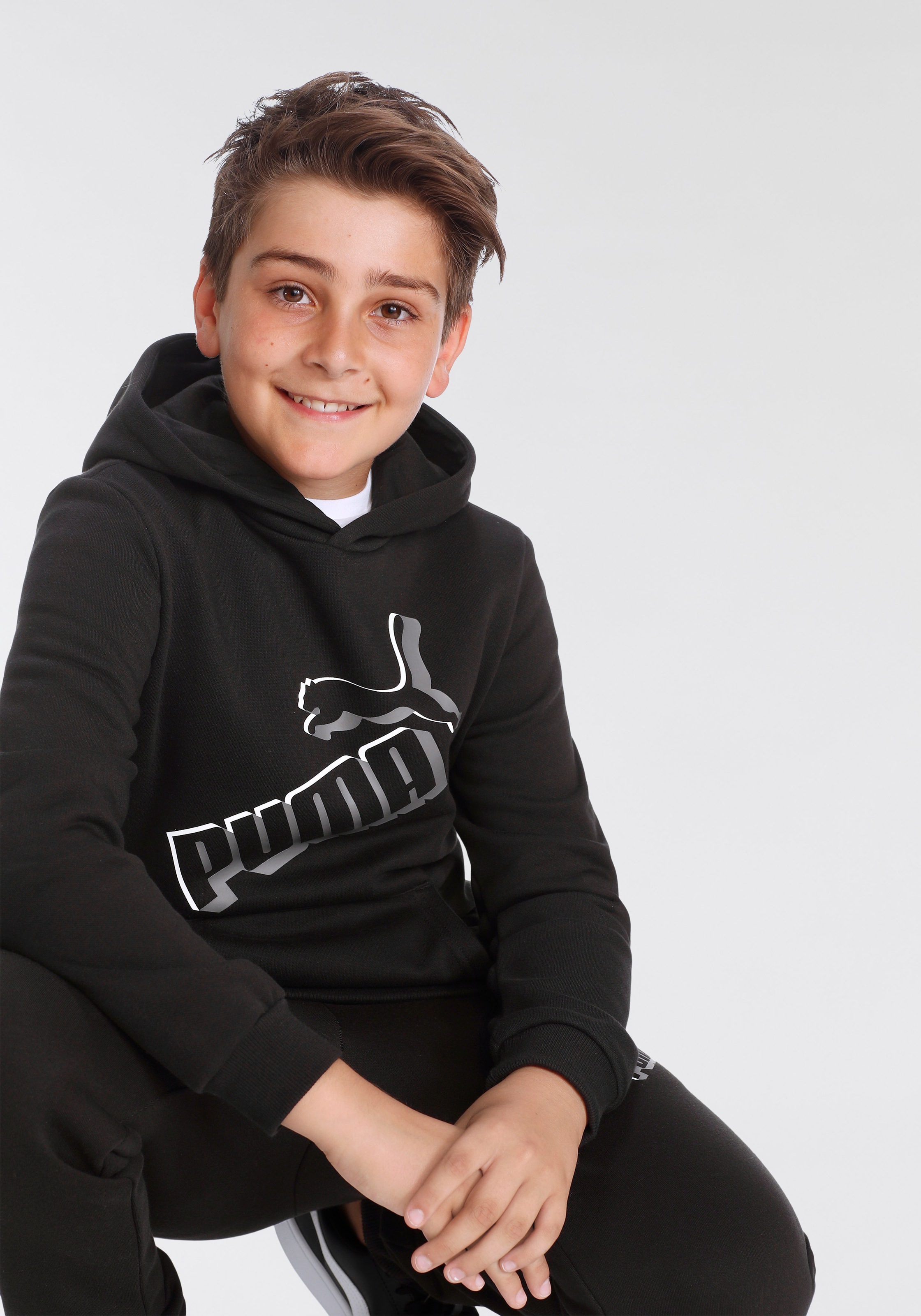 Image of PUMA Kapuzensweatshirt »ESS+ Logolab Hoodie FL B« bei Ackermann Versand Schweiz