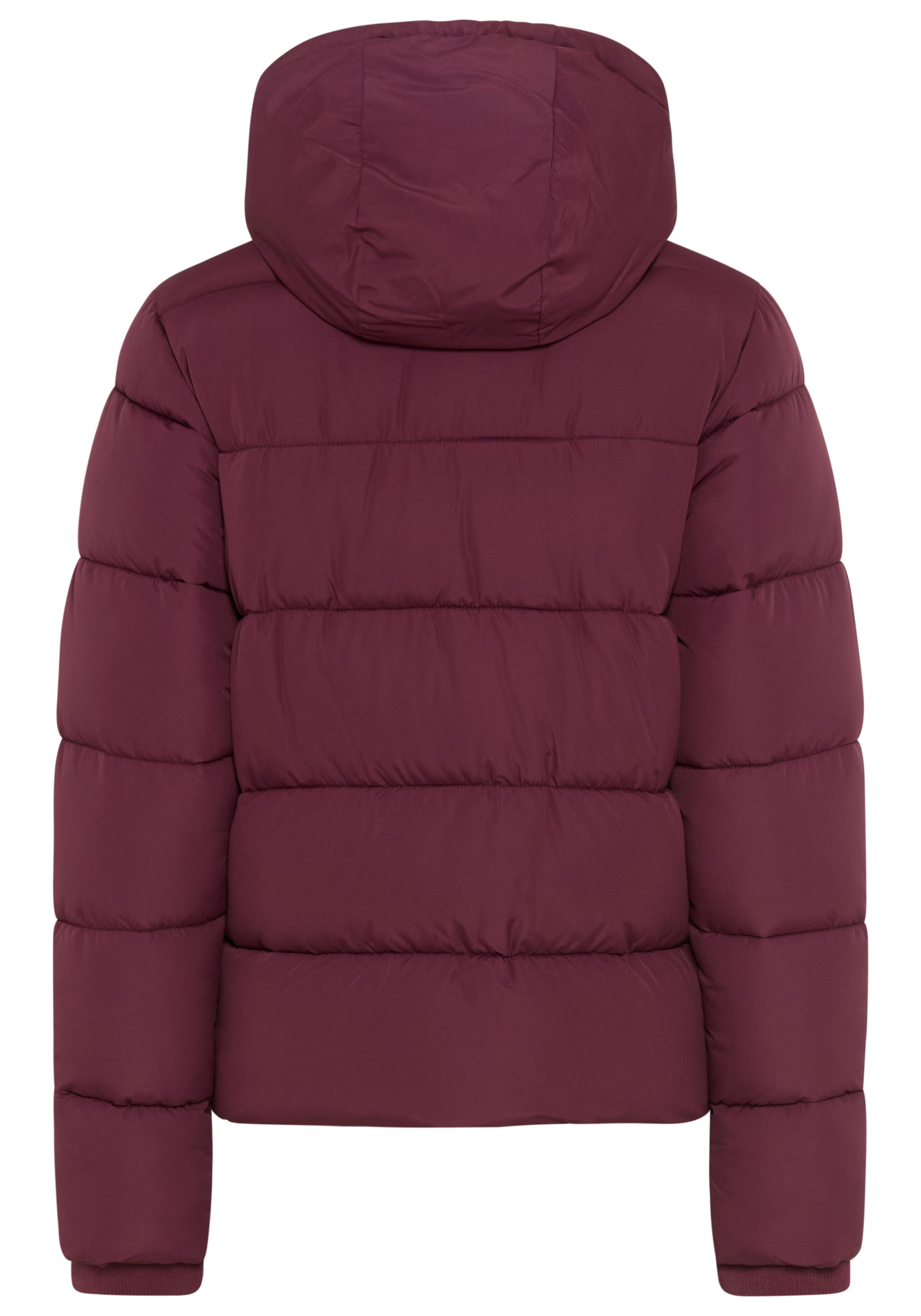 KangaROOS Veste matelassée avec capuche longueur hanches, avec fermeture éclair, isolant thermique, coupe-vent