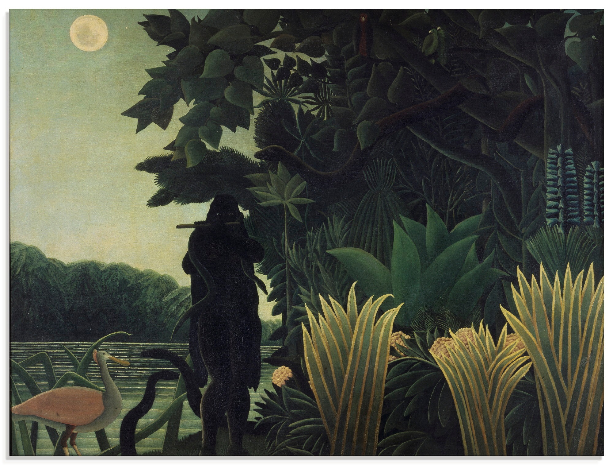 Image of Artland Glasbild »Die Schlangenbeschwörerin. 1907«, Wald, (1 St.) bei Ackermann Versand Schweiz