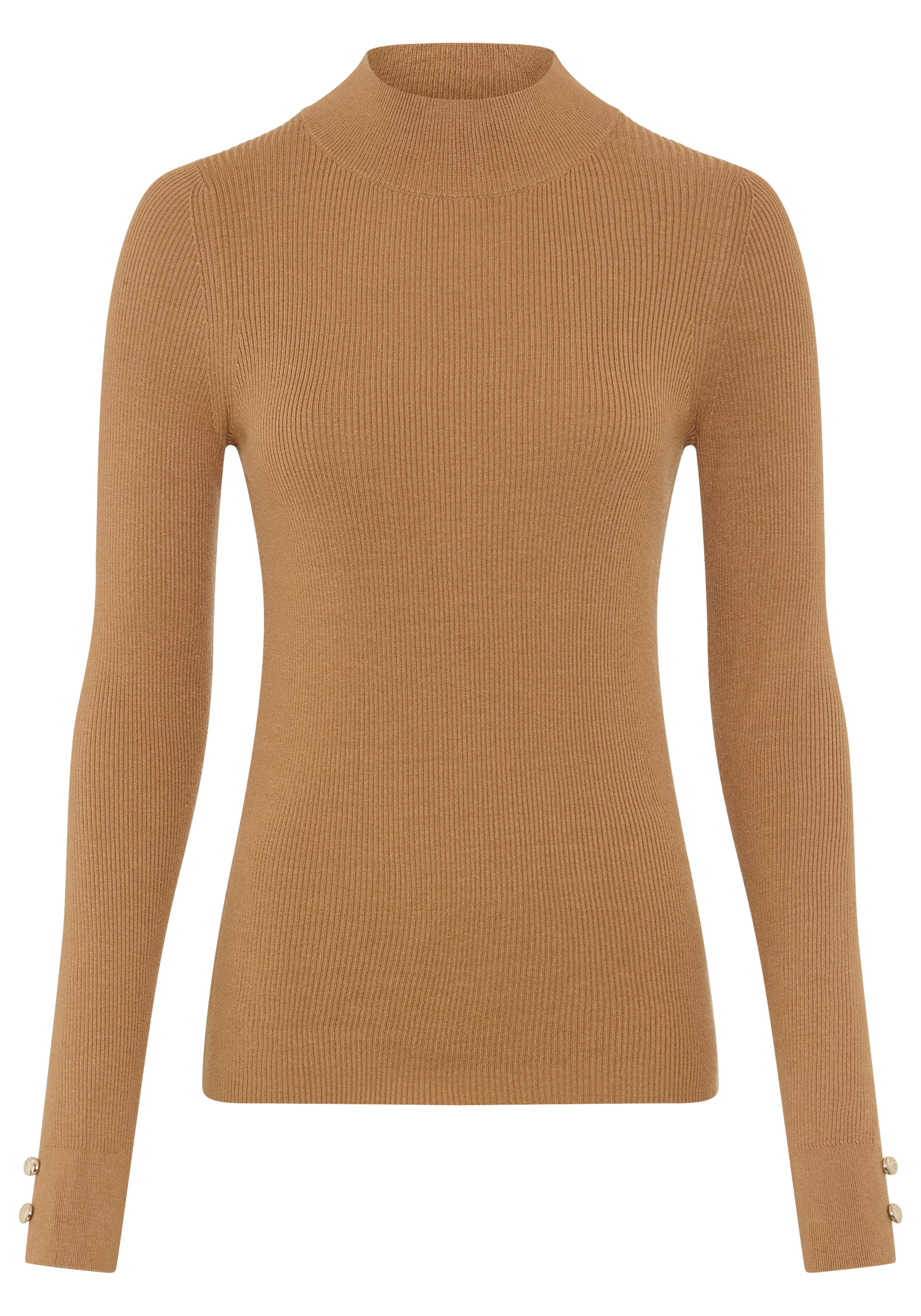 Image of JOOP Stehkragenpullover "Karisa" Viskose-Mix Strick mit Stehkragen
