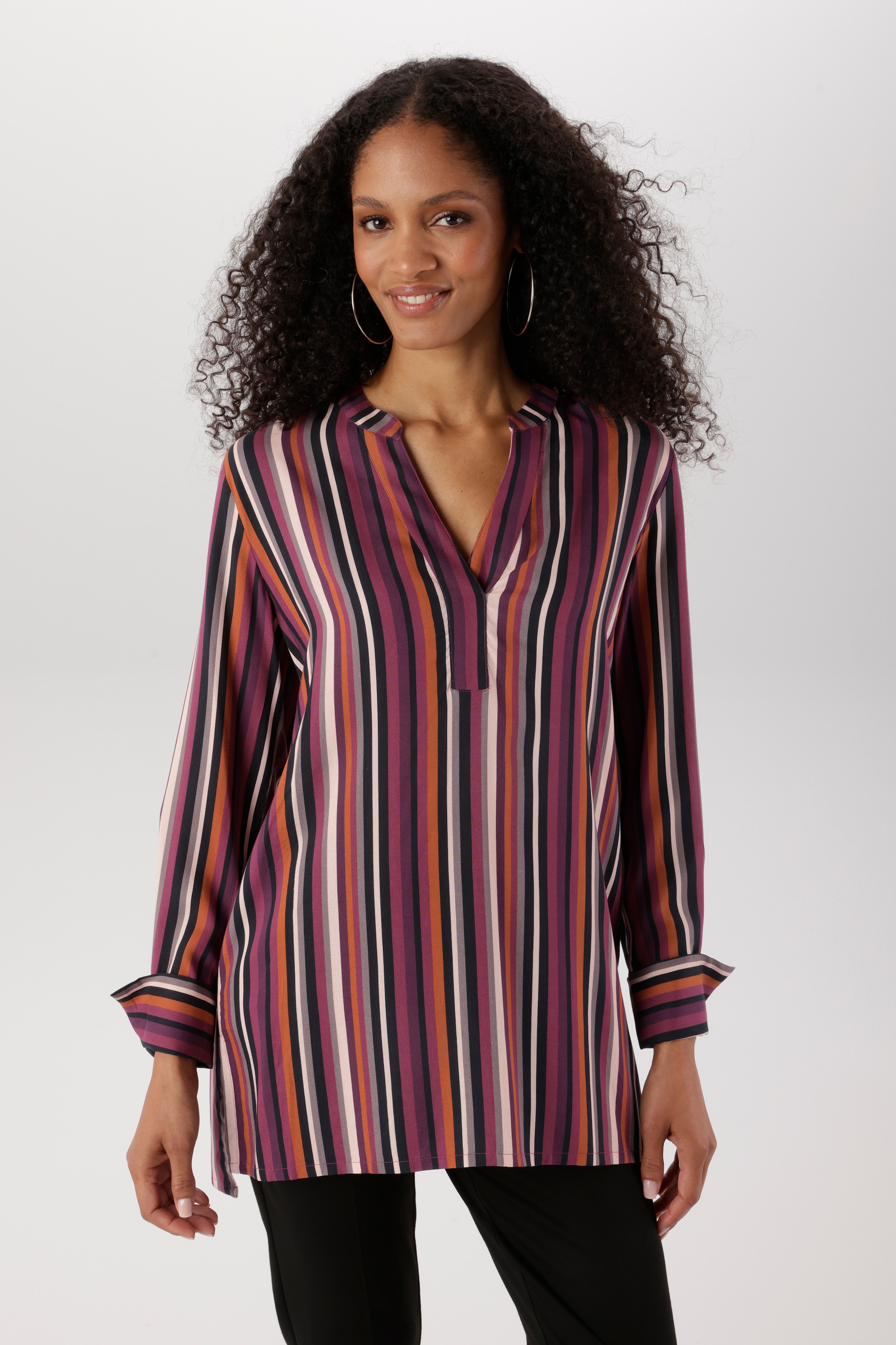 Image of Aniston SELECTED Schlupfbluse Vokuhila - hinten etwas länger geschnitten - NEUE KOLLEKTION