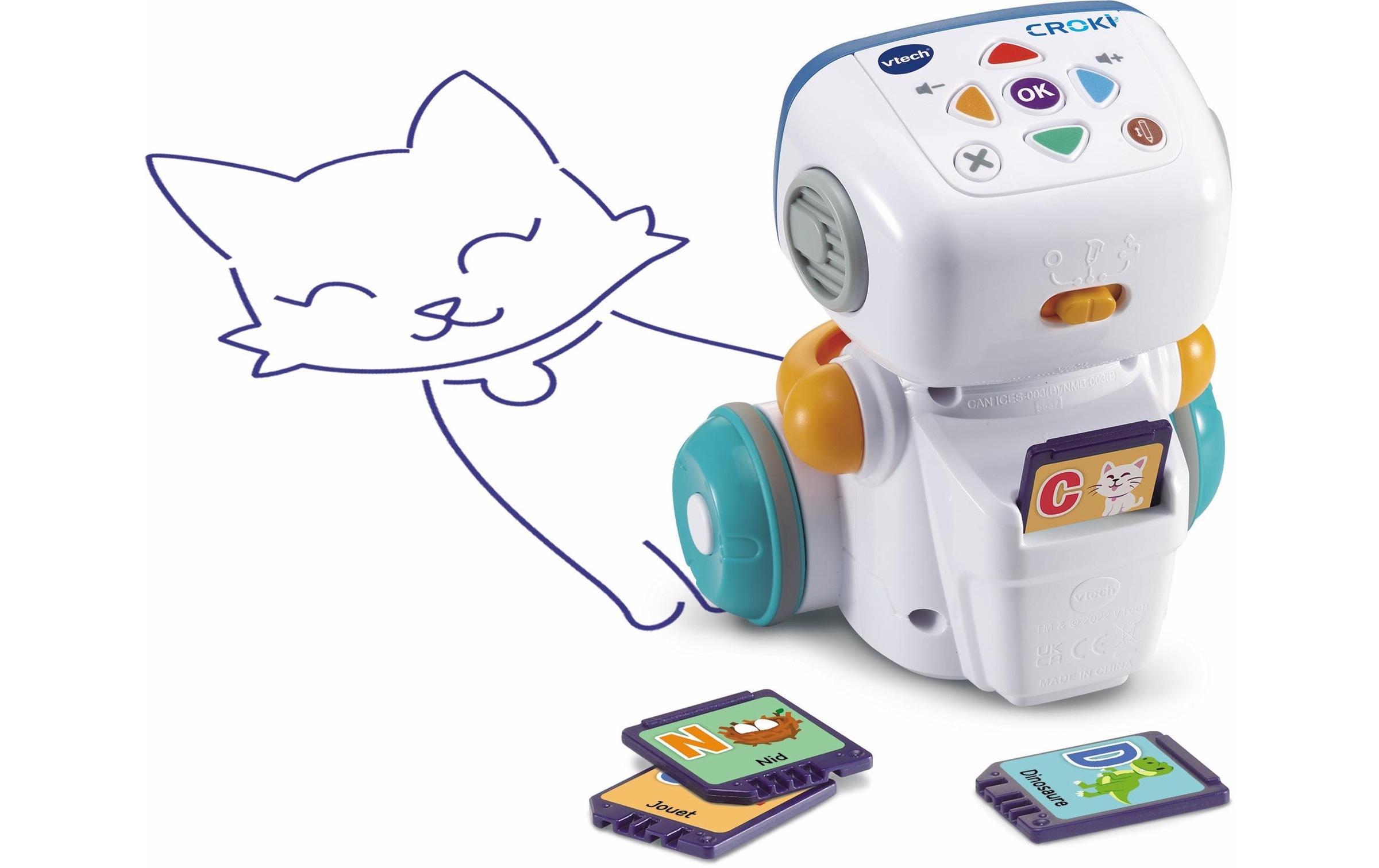 Vtech® Lernspielzeug »Croki, mon robot artiste«