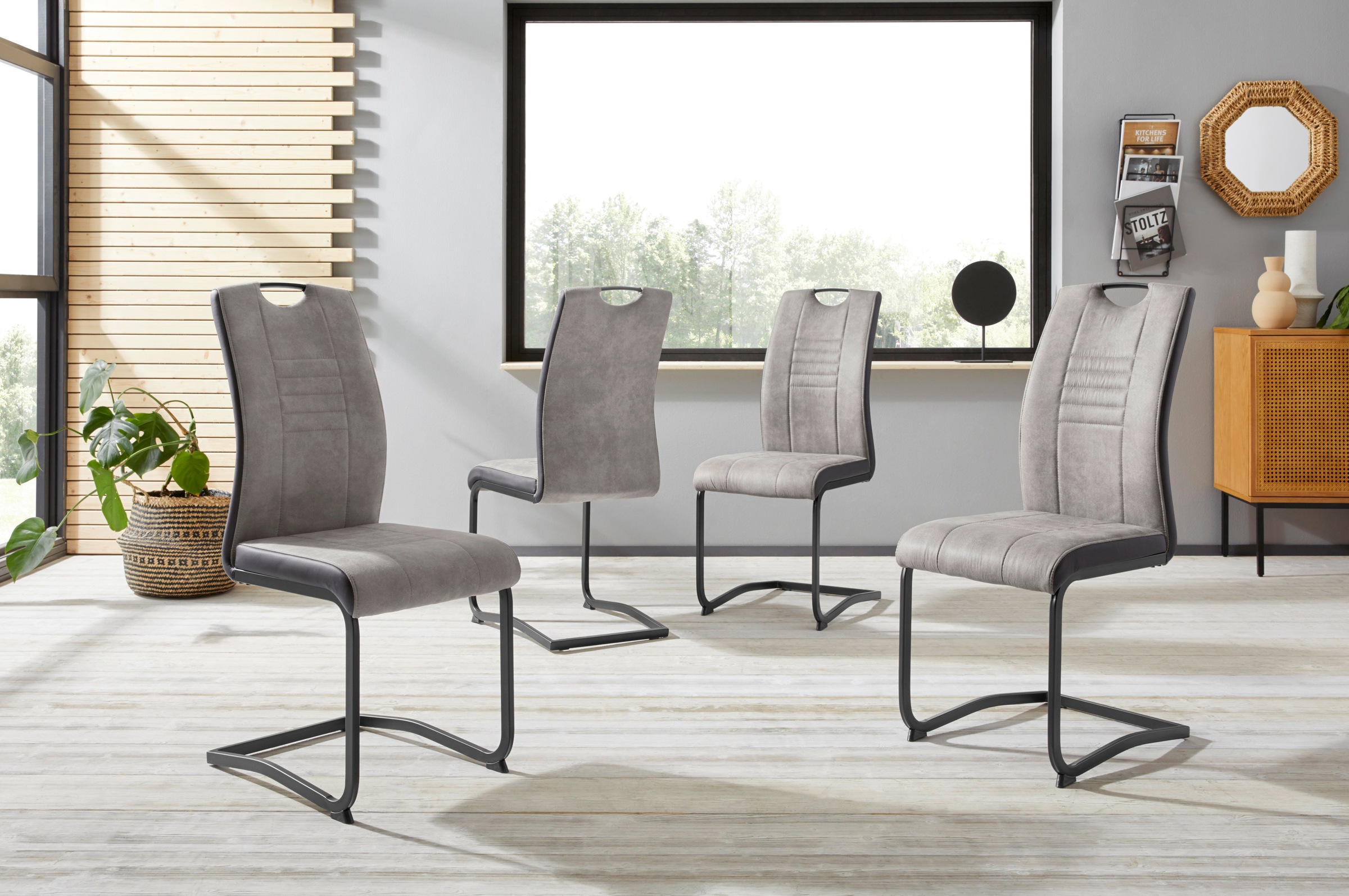 Image of HELA Stuhl »Tabea«, (Set), 4 St., Microfaser-Kunstleder, 2 oder 4 Stück bei Ackermann Versand Schweiz