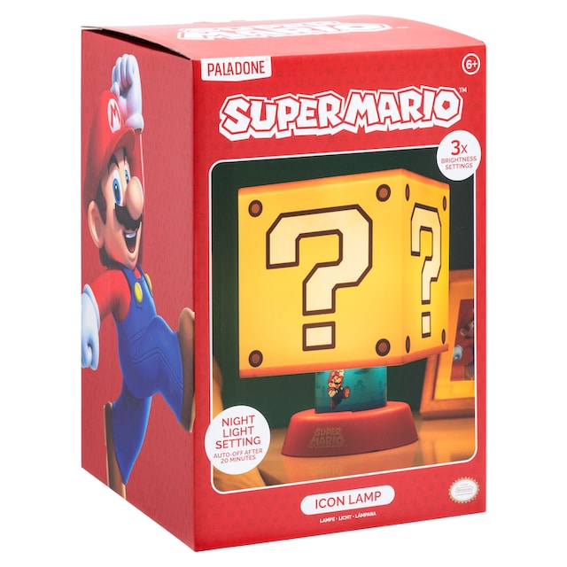 ♕ Paladone LED Dekolicht »Super Mario Fragezeichen Icon Leuchte«  versandkostenfrei auf