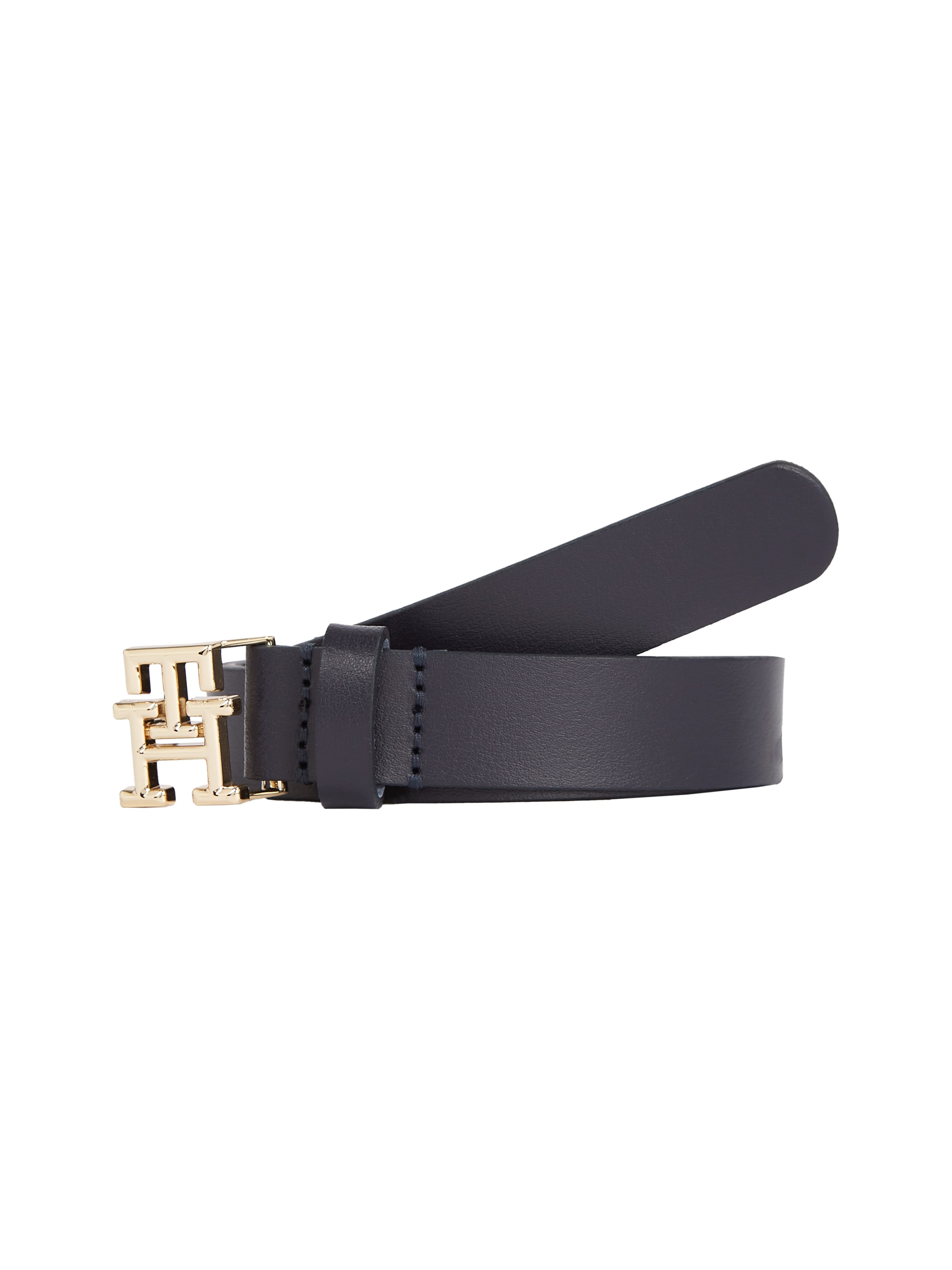 Image of Tommy Hilfiger Ledergürtel "TH LOGO 2,5 cm breit" mit Monogramm-Schliesse