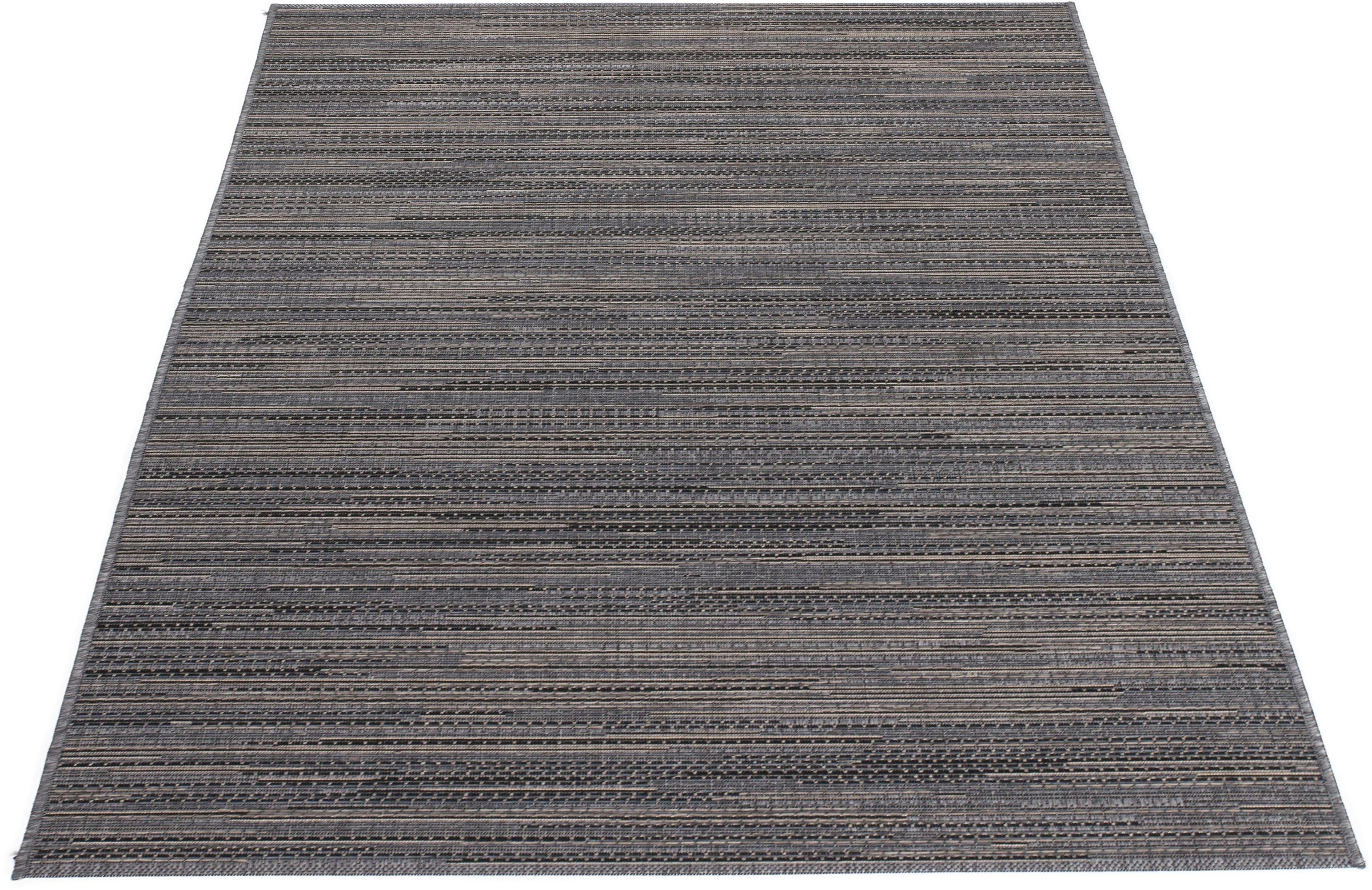 my home Teppich »Sokol«, rechteckig, 7 mm Höhe, Indoor und Outdoor geeignet, Wohnzimmer