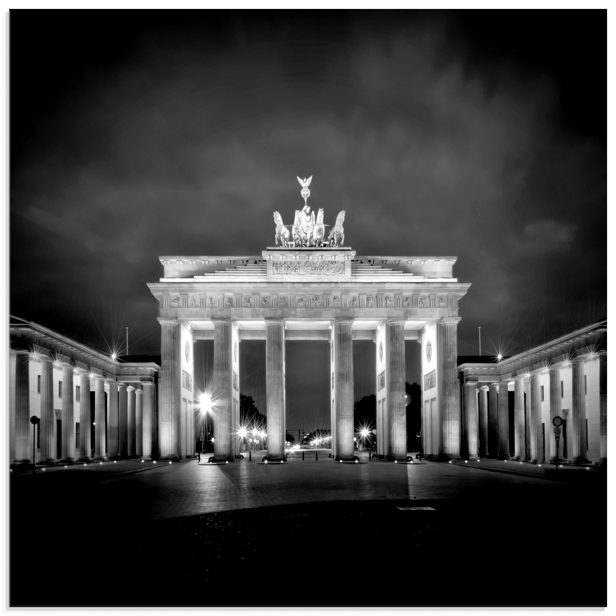 Image of Artland Glasbild »Berlin Brandenburger Tor I«, Gebäude, (1 St.) bei Ackermann Versand Schweiz