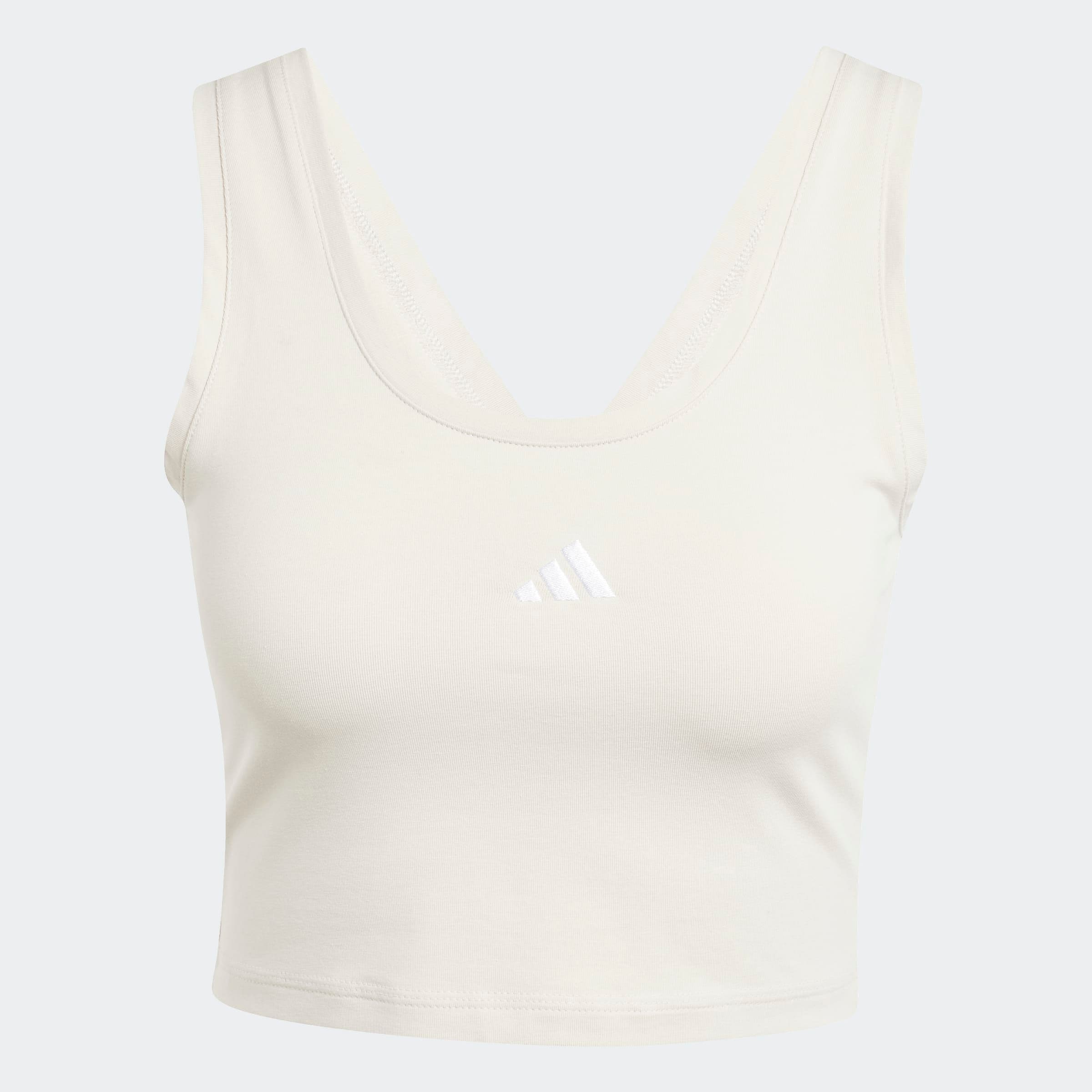 adidas Sportswear Débardeur »ESSENTIALS SMALL LOGO COTTON LIFESTYLE« coupe étroite, design léger et aéré