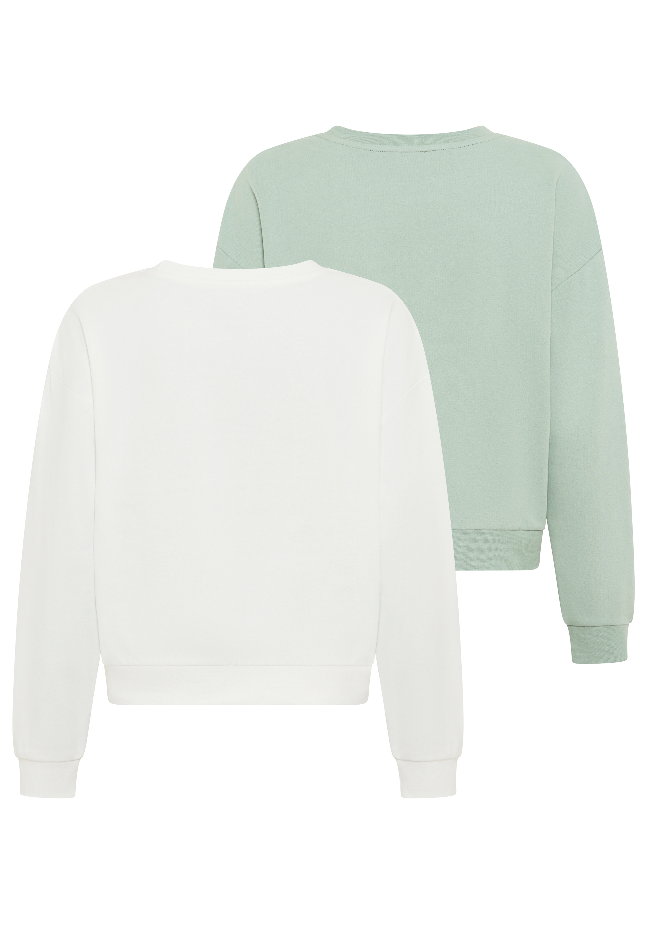 Flashlights Sweatshirt , im Basic-Stil, Langarm, Rundhalsausschnitt, mit Rippbündchen
