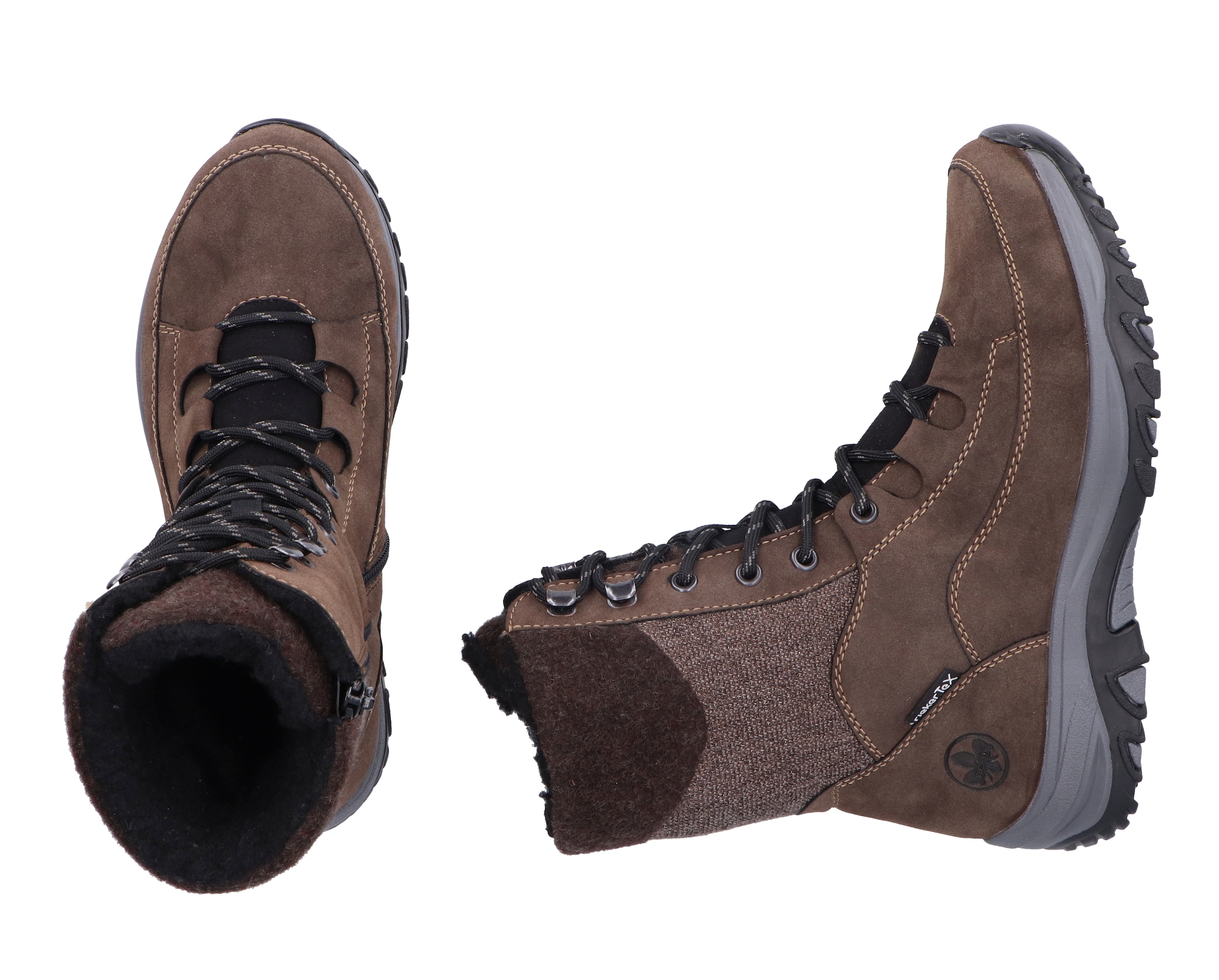 Rieker Winterboots, Outdoorboots, Stiefelette mit TEX und Innenreissverschluss
