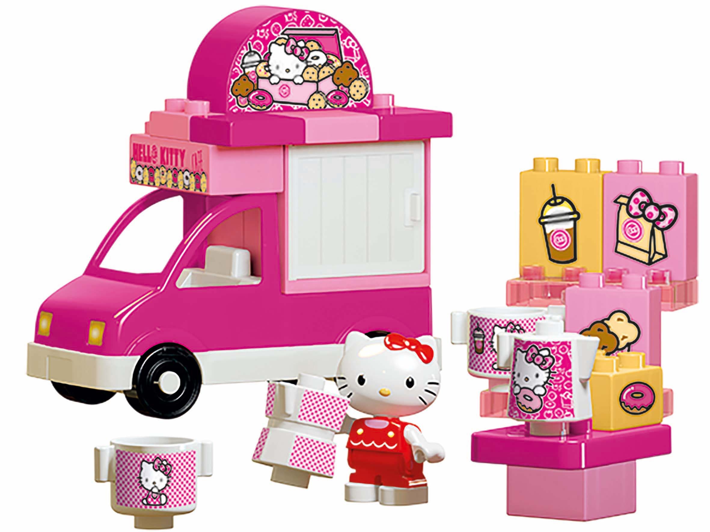 Image of BIG Spielbausteine »BIG-Bloxx Hello Kitty Eiswagen«, (26 St.) bei Ackermann Versand Schweiz