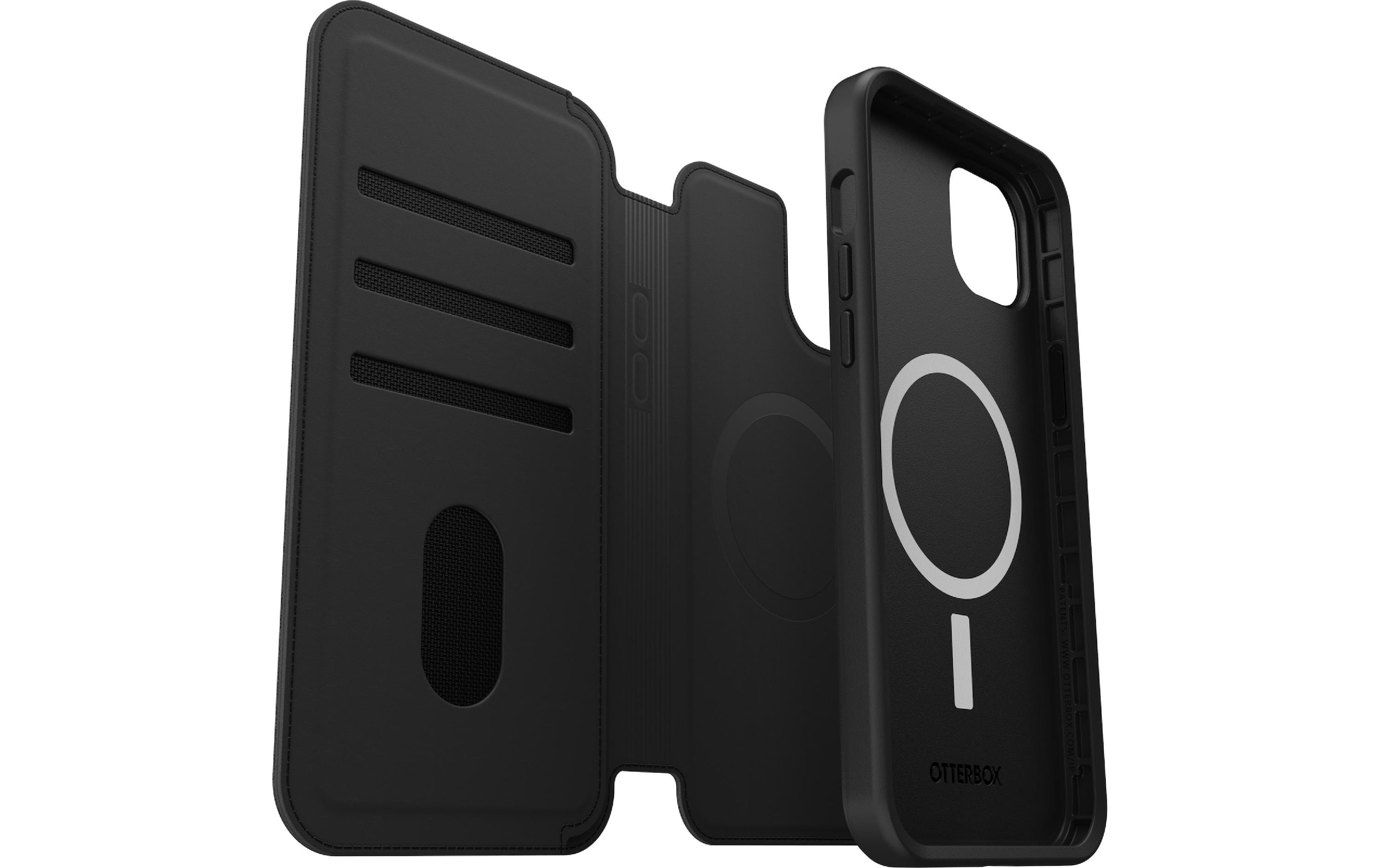 Otterbox Handyhülle »Folio für MagSafe iPhone 14 Plus Schwarz«