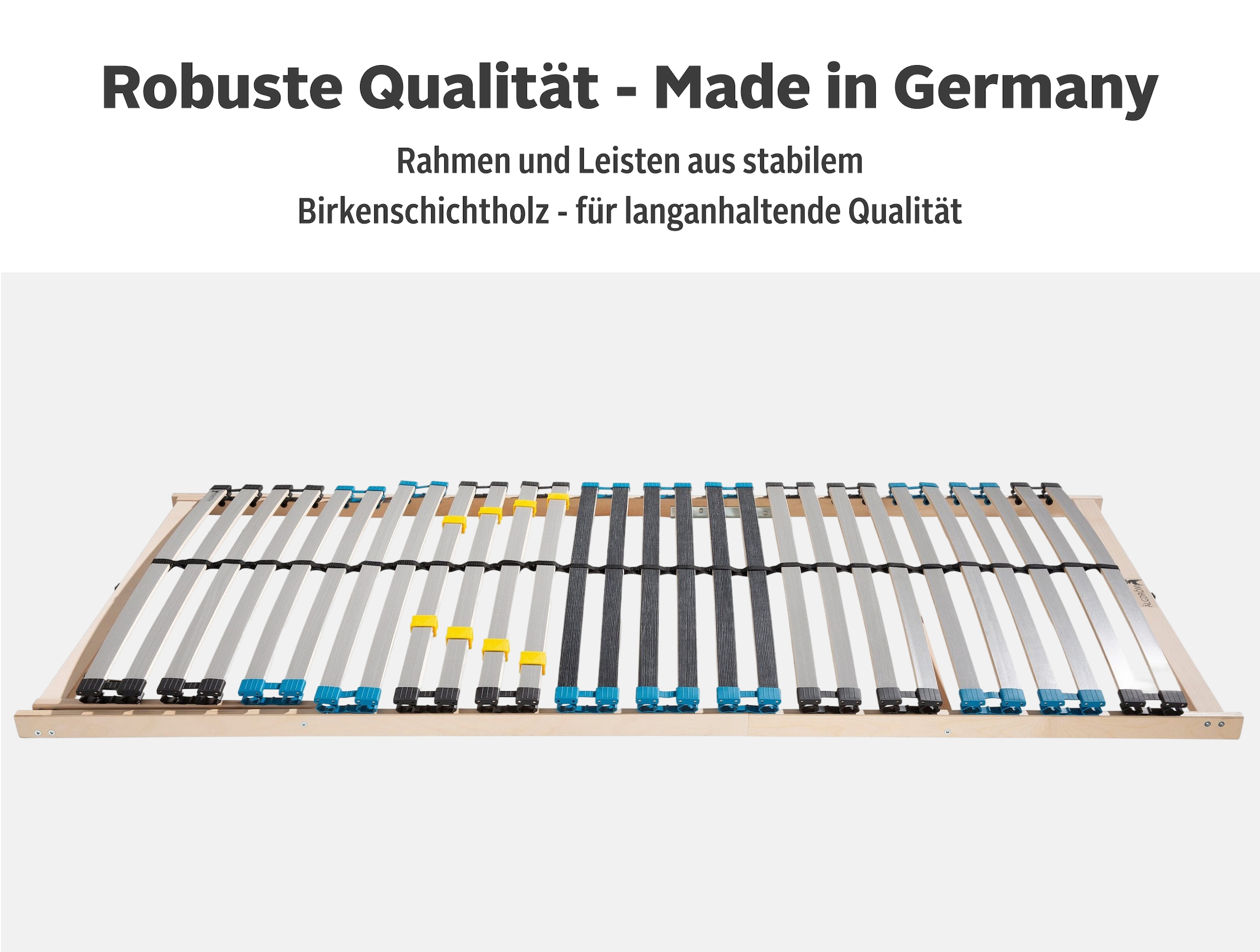 OTTO home Lattenrost "Lattenrost Glomma NV, 90x200, 140x200 cm und weiteren Größen" Lattenrost für alle Matratzen, & Selbstmontage, langlebig, ergonomisch