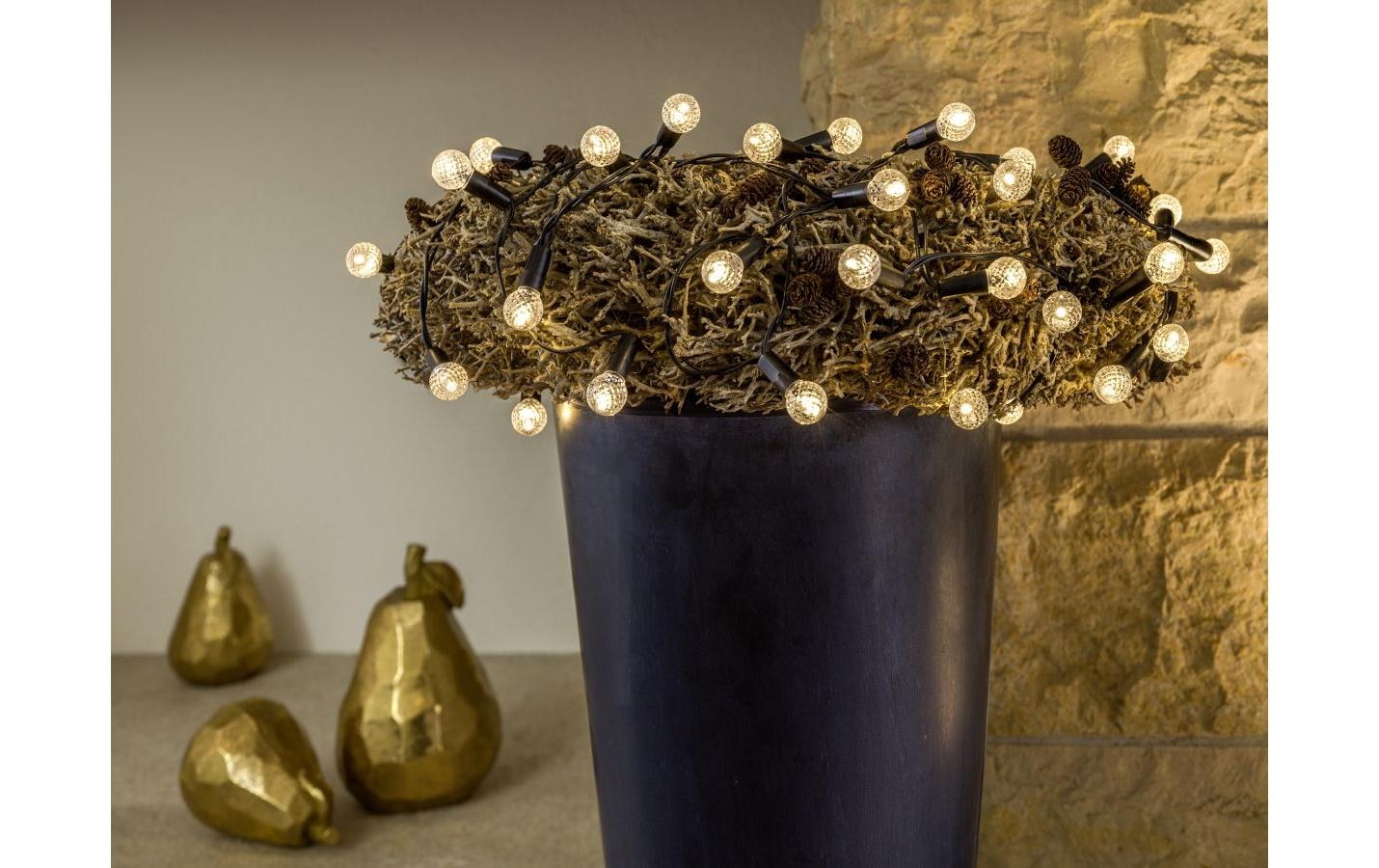STT Lichterkette »LED-Lichterkette Battery Diamond 40 LED, 4m«