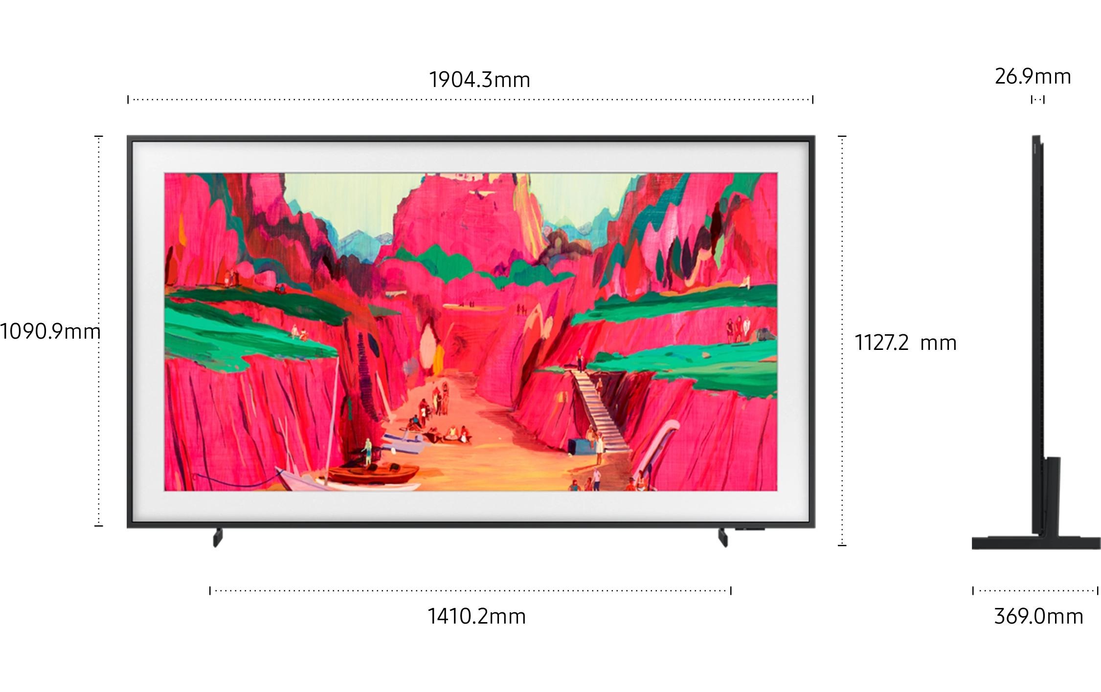 Samsung Téléviseur QLED »QE85LS03FW« 214 cm/85 ″