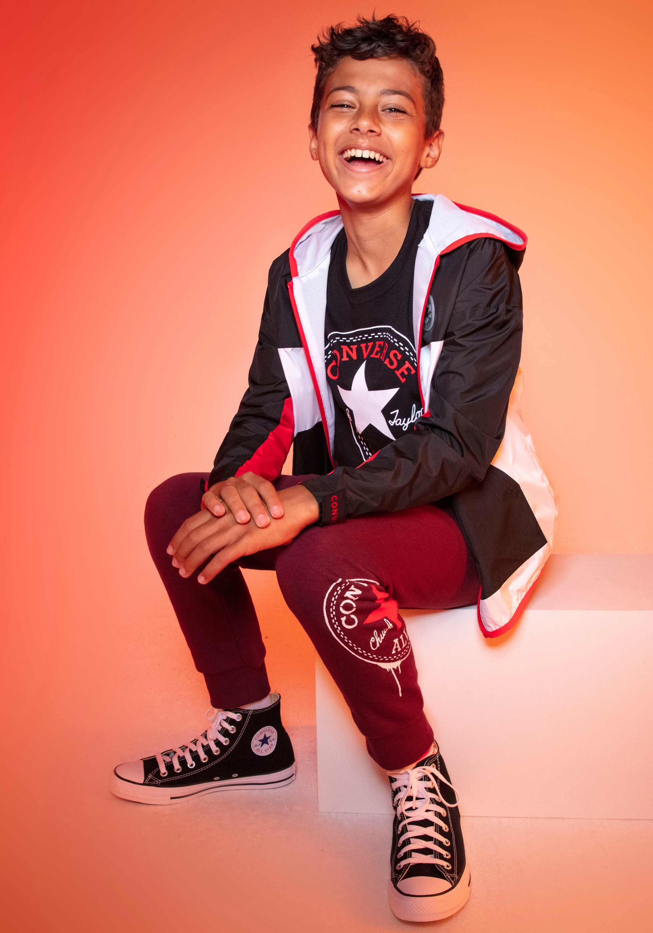 Converse Kurzarmshirt »für Kinder«, für Kinder