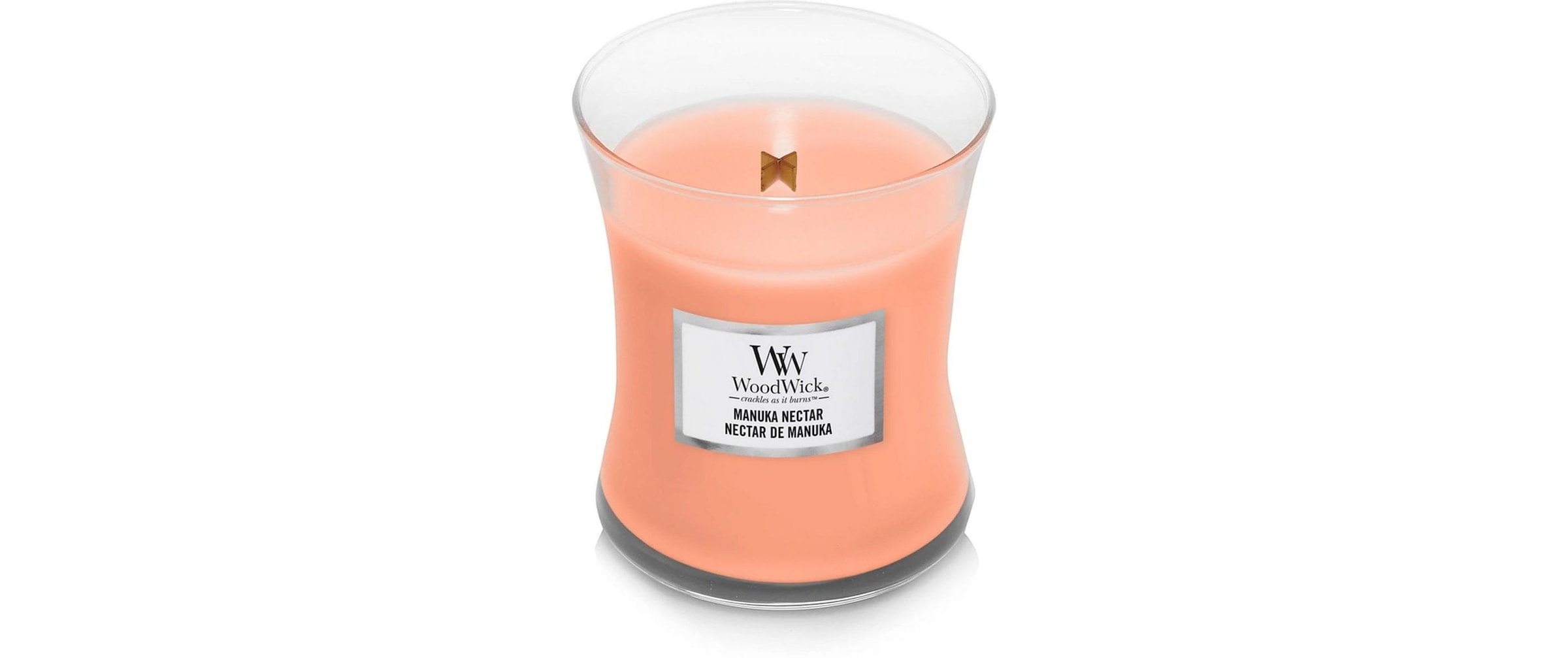 Image of Woodwick Duftkerze "Manuka Nectar Medium Jar"