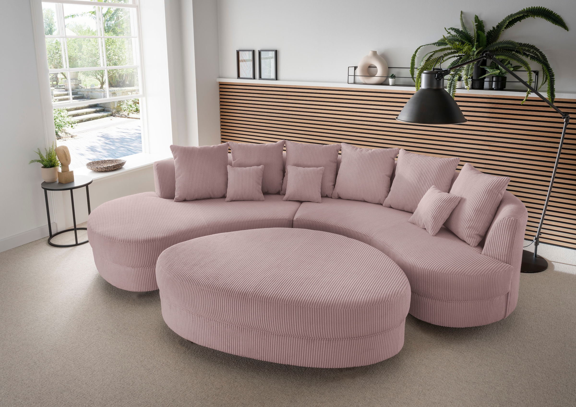 INOSIGN Ecksofa »Limoncello L-Form«, ergonomische Form