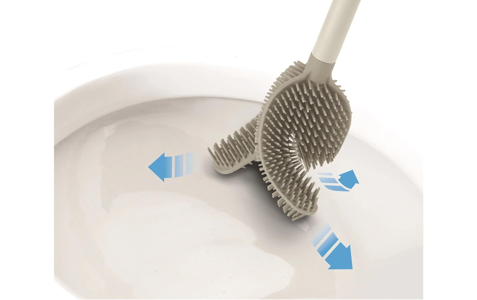 Joseph Joseph Brosse de nettoyage pour WC »Flex 360 Advanced« mit matter Oberfläche