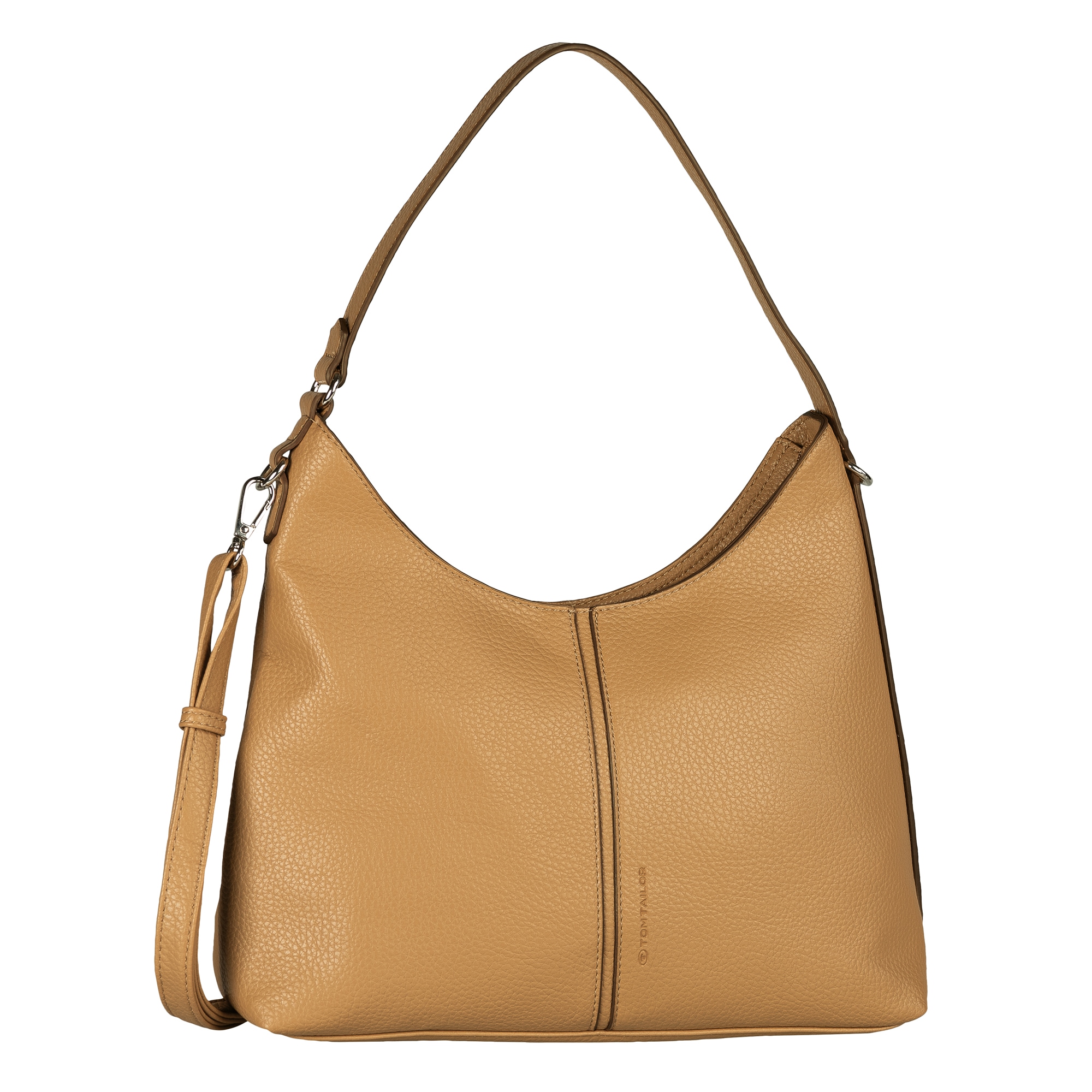 Image of TOM TAILOR Hobo "Jema" in trapezförmigen und klare Formen mit dezenten Farben